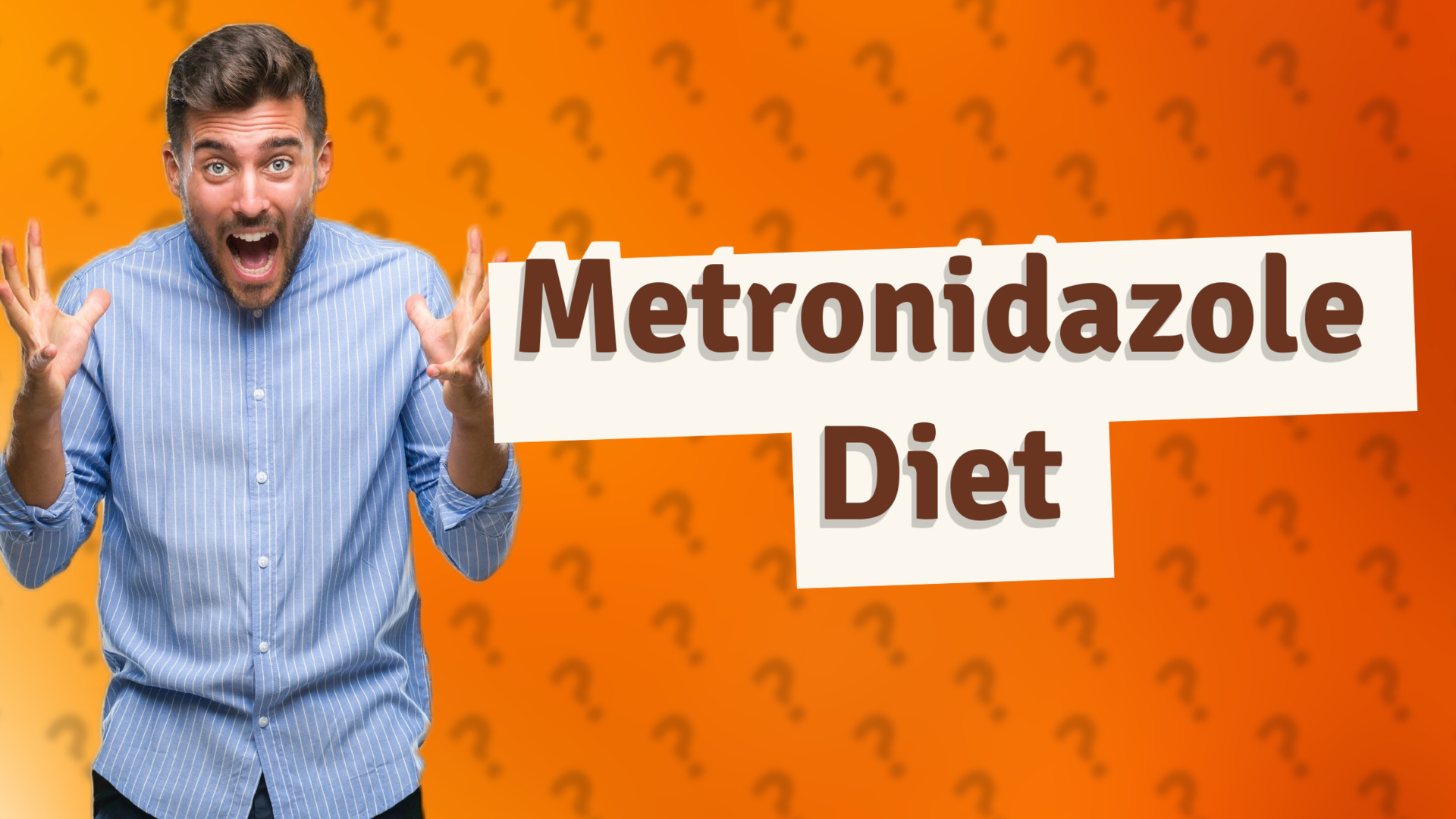 Metronidazole Diet