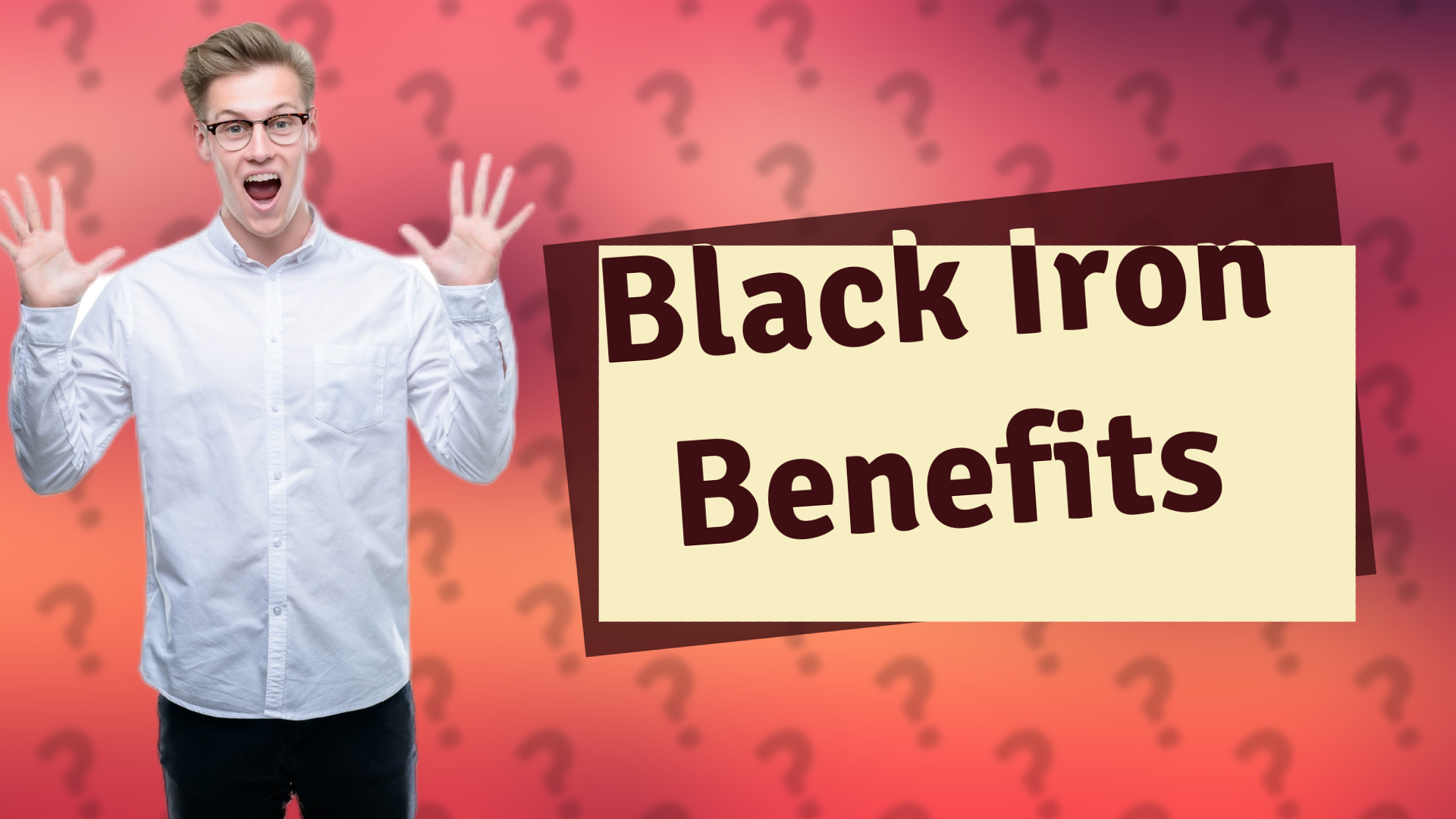 Black Iron Benefits