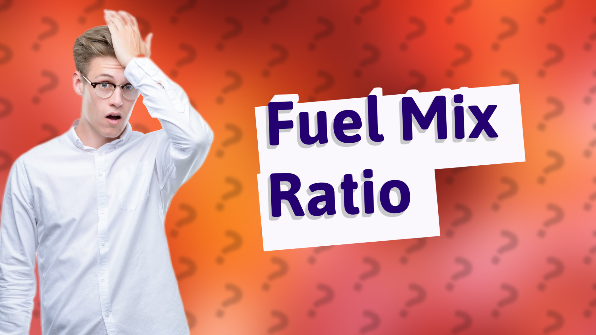 Fuel Mix Ratio