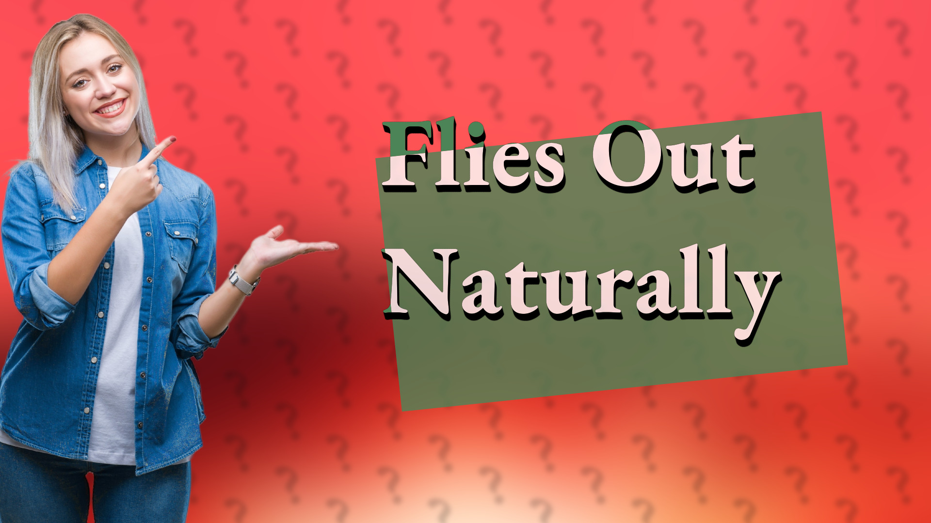 Flies Out Naturally