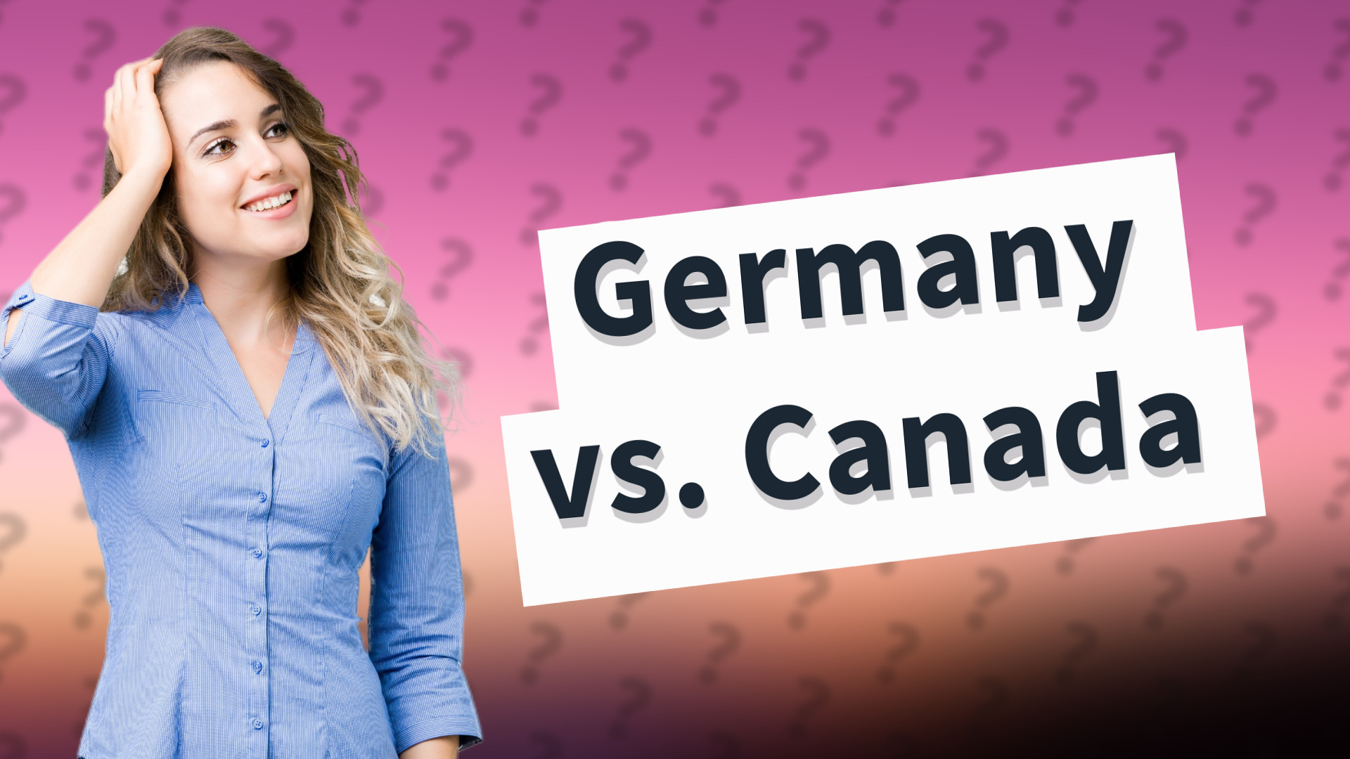 Germany vs. Canada