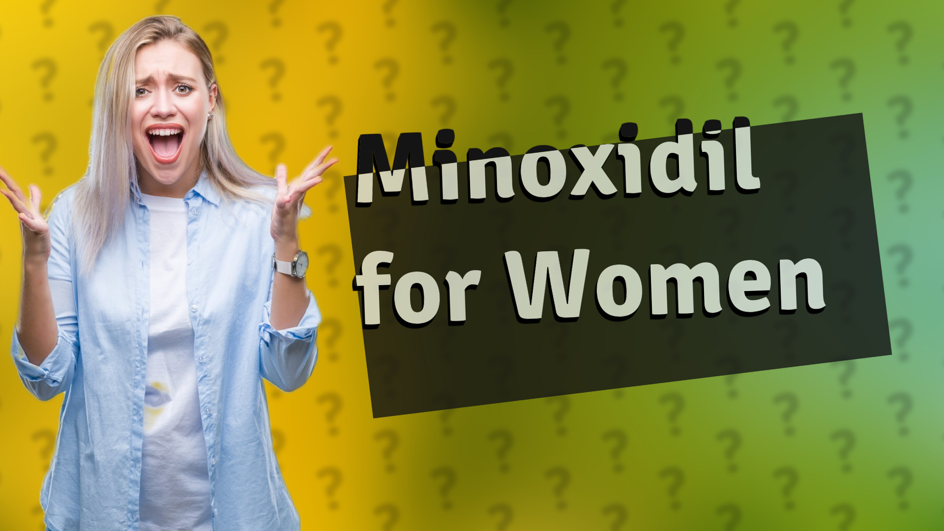 Minoxidil for Women