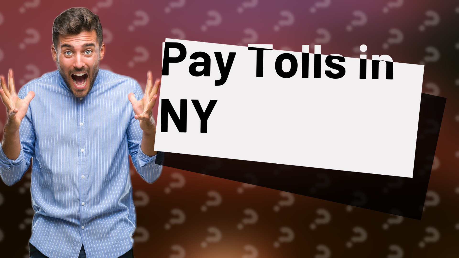 Pay Tolls in NY