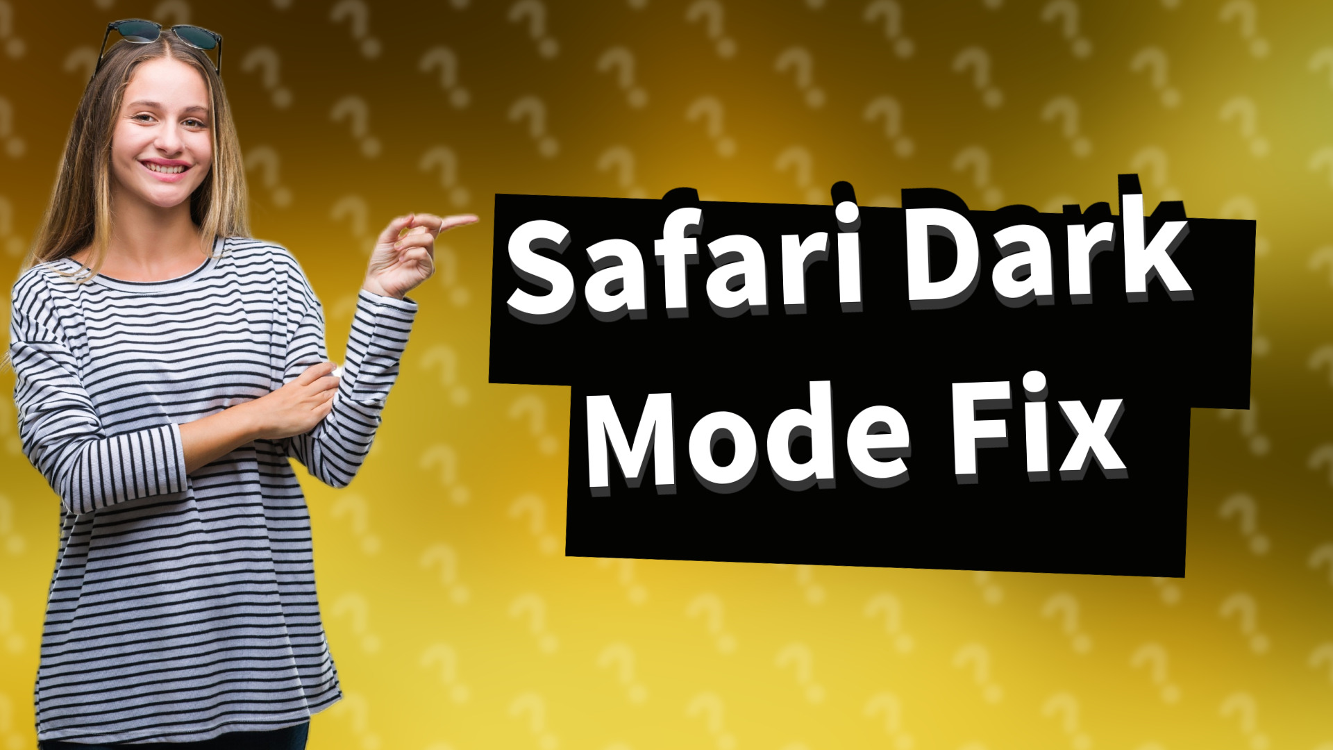 Safari Dark Mode Fix