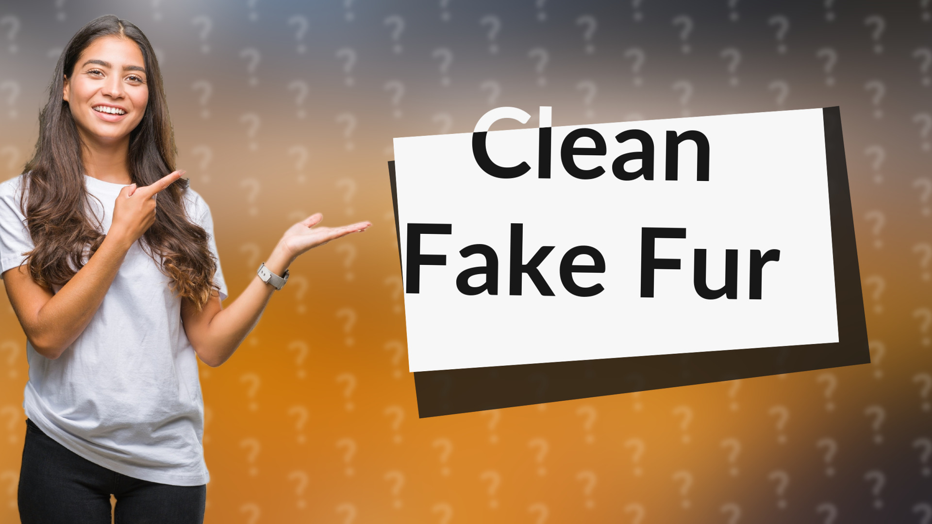 Clean Fake Fur