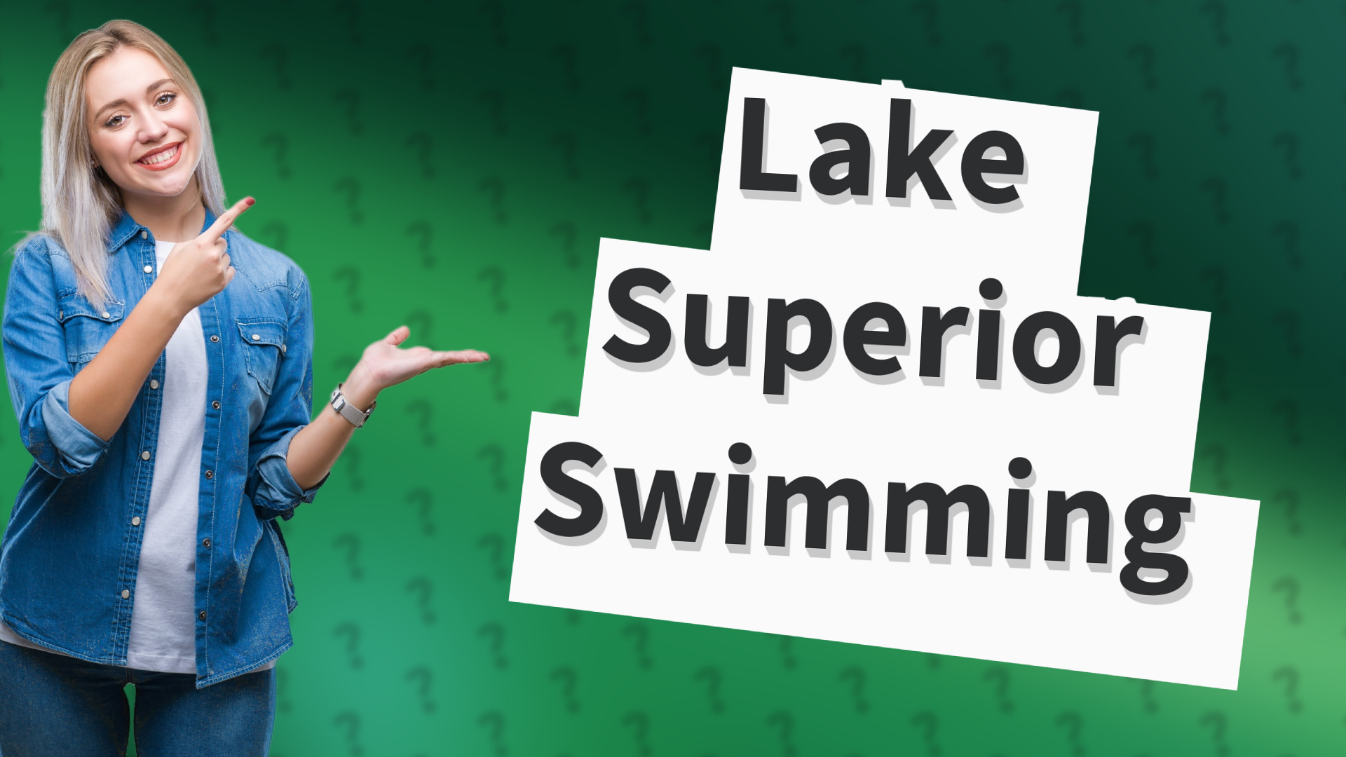 Lake Superior Swimming