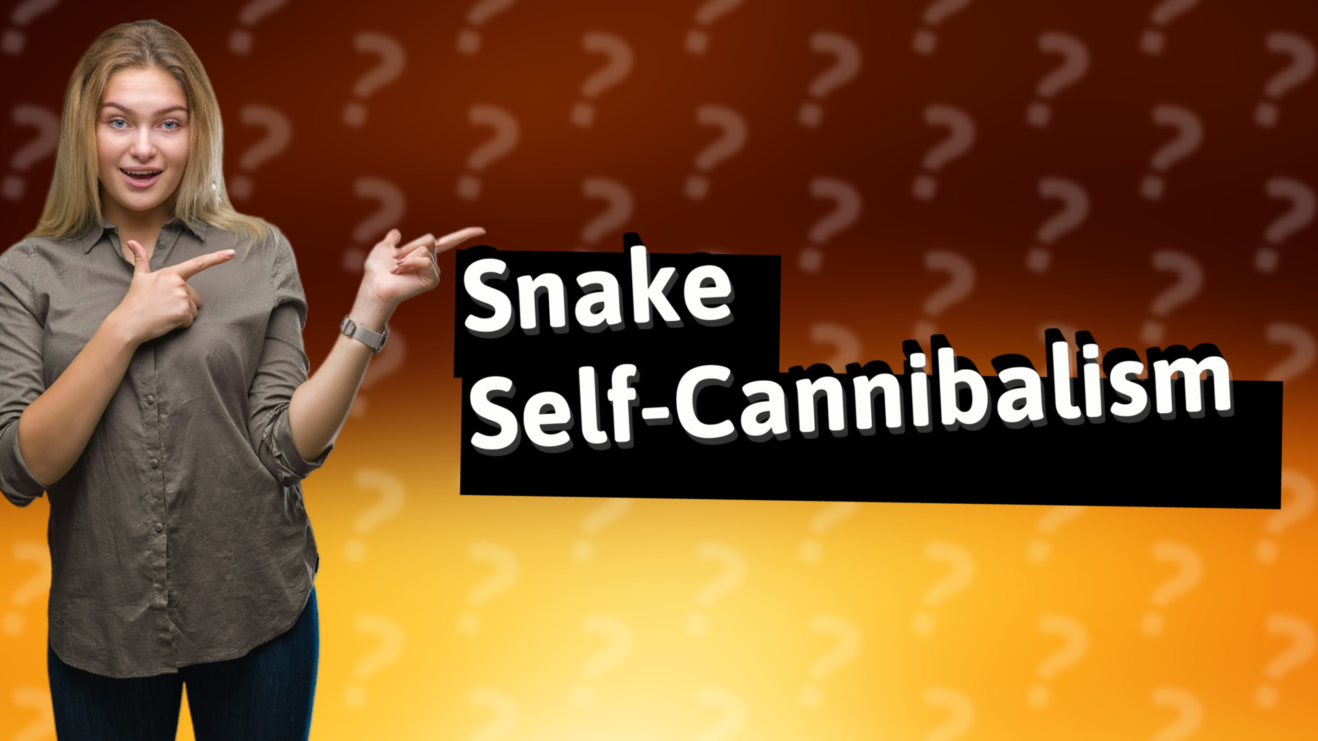 Snake Self-Cannibalism