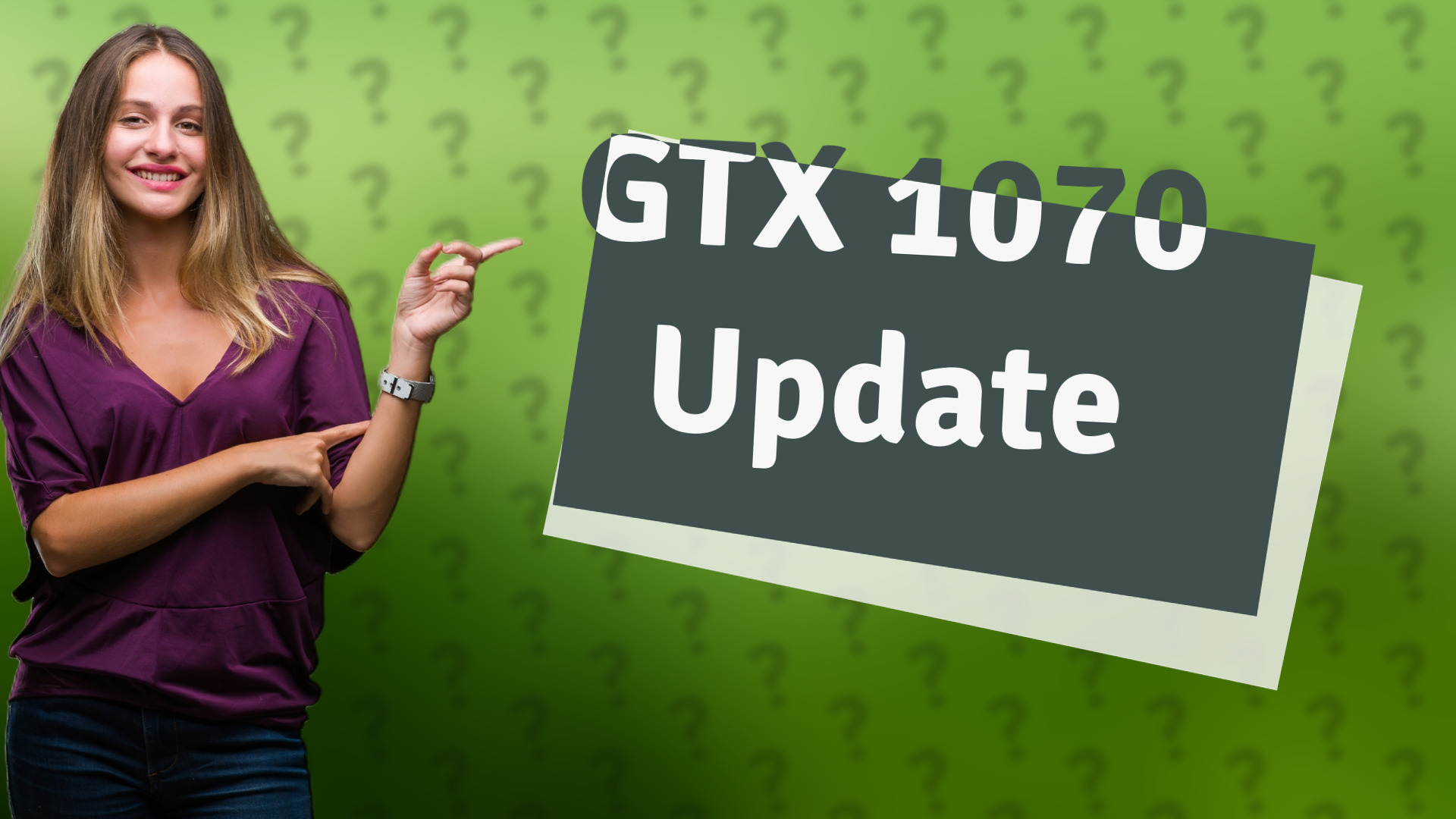 GTX 1070 Update