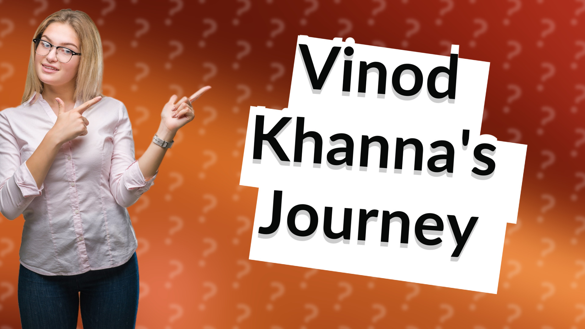 Vinod Khanna's Journey