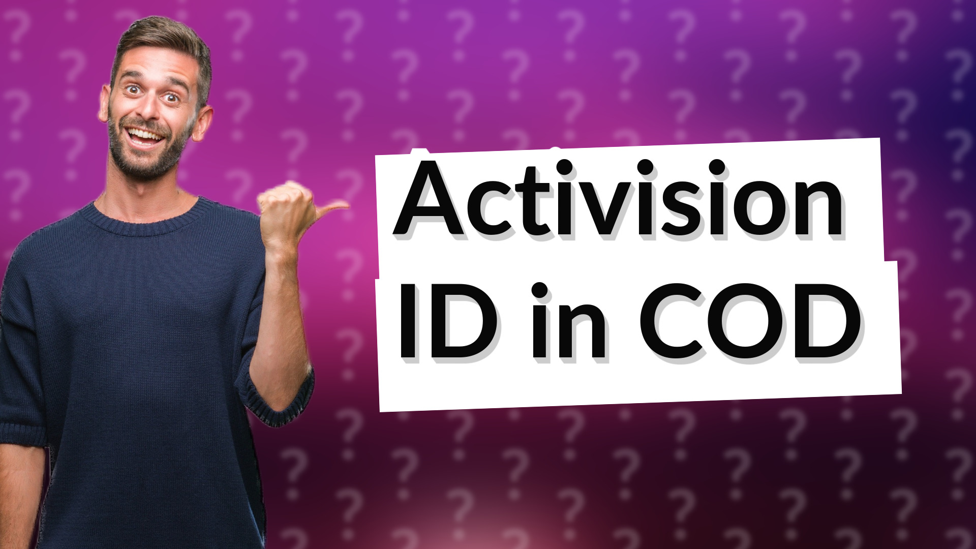 Activision ID in COD
