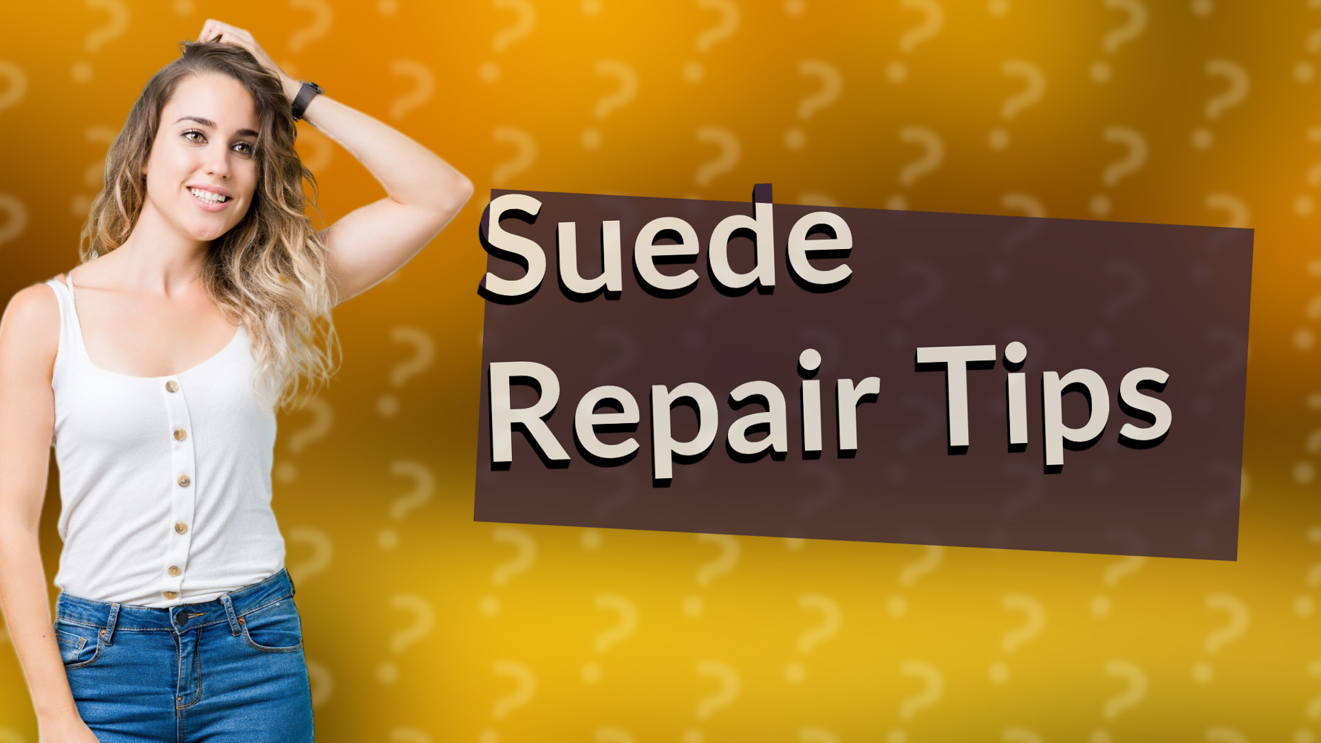 Suede Repair Tips
