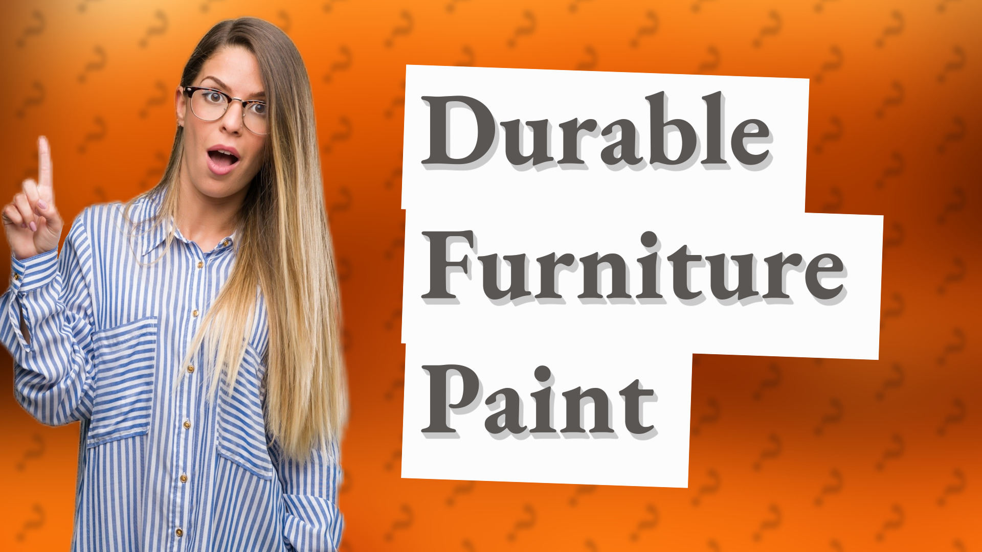 Durable Furniture Paint