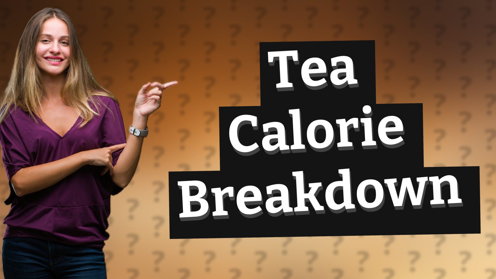 Tea Calorie Breakdown