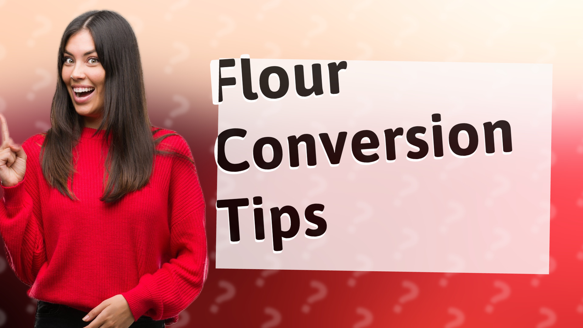 Flour Conversion Tips