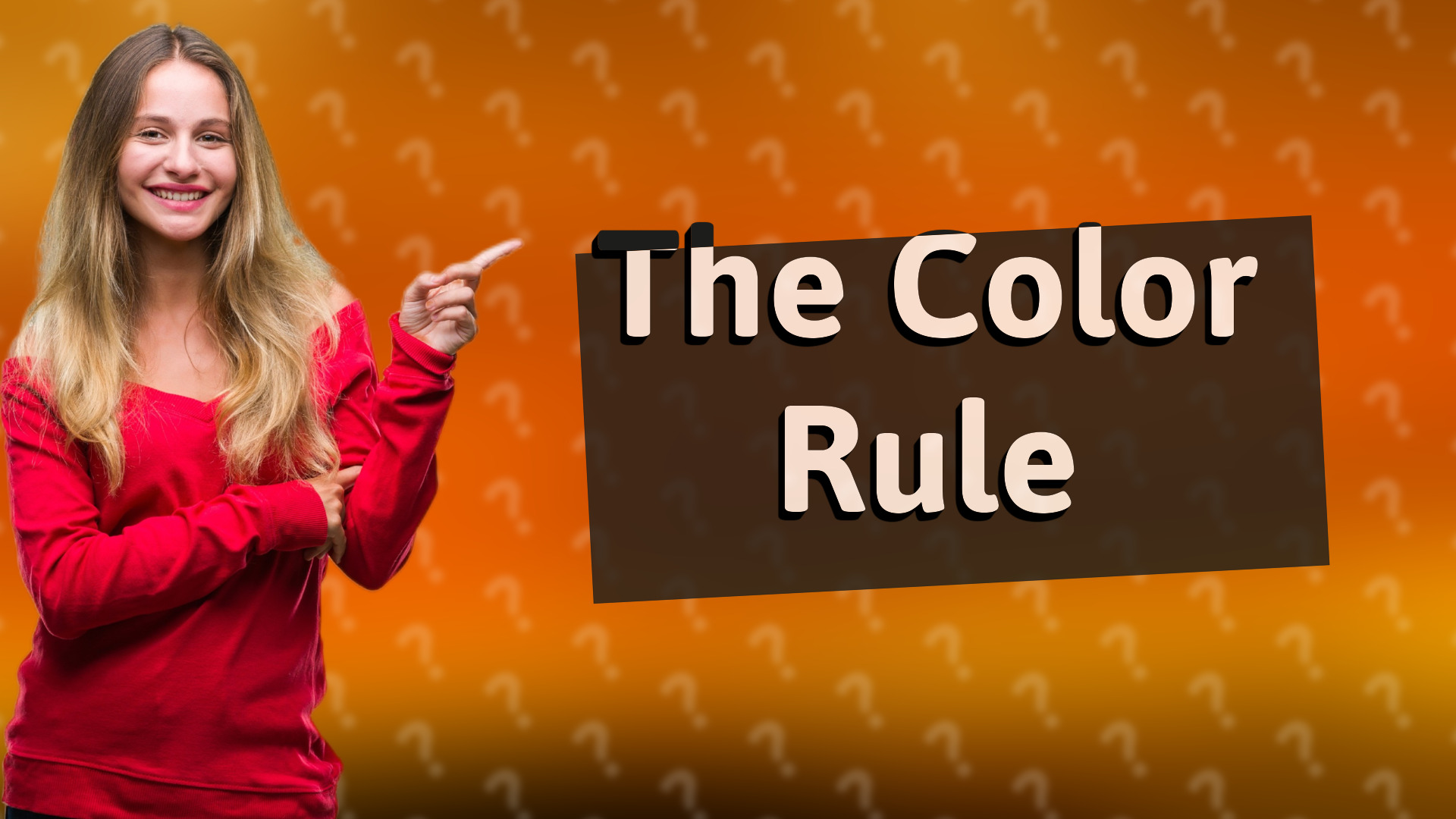 The Color Rule