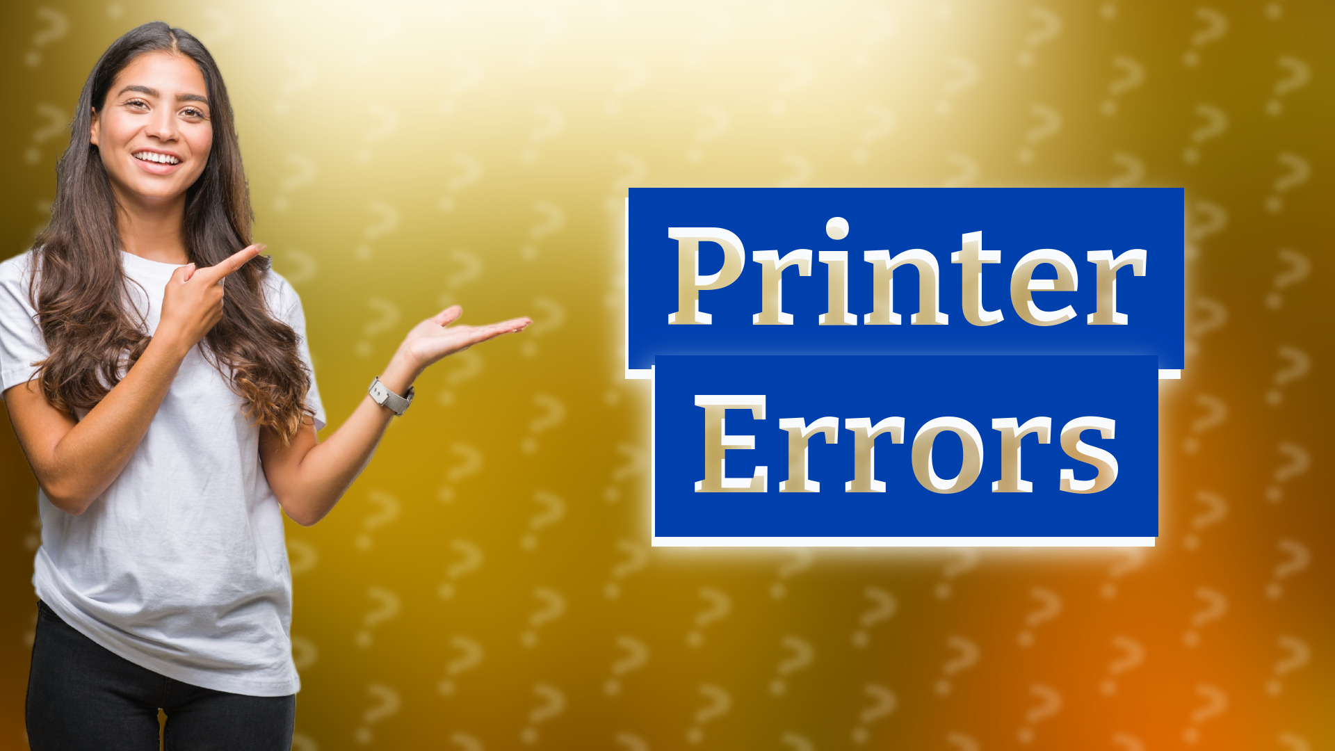 Printer Errors