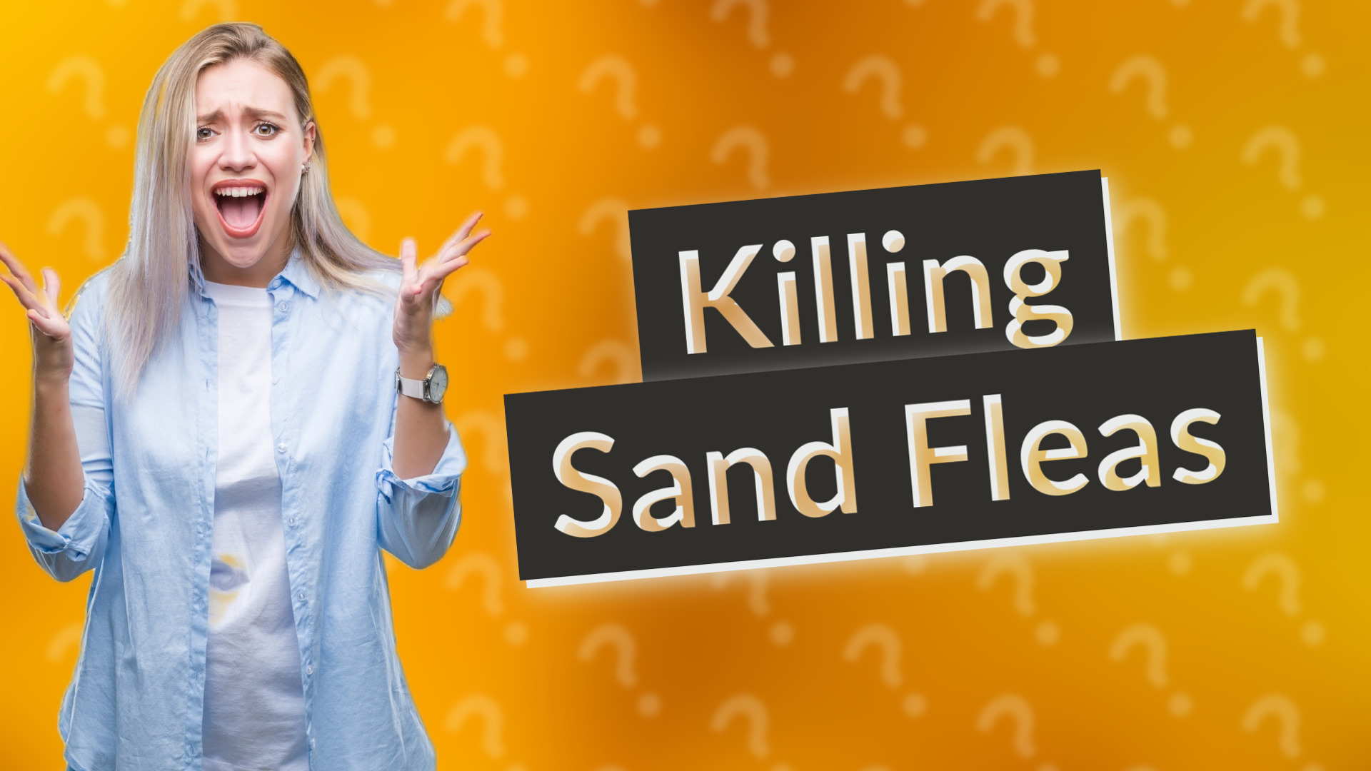 Killing Sand Fleas