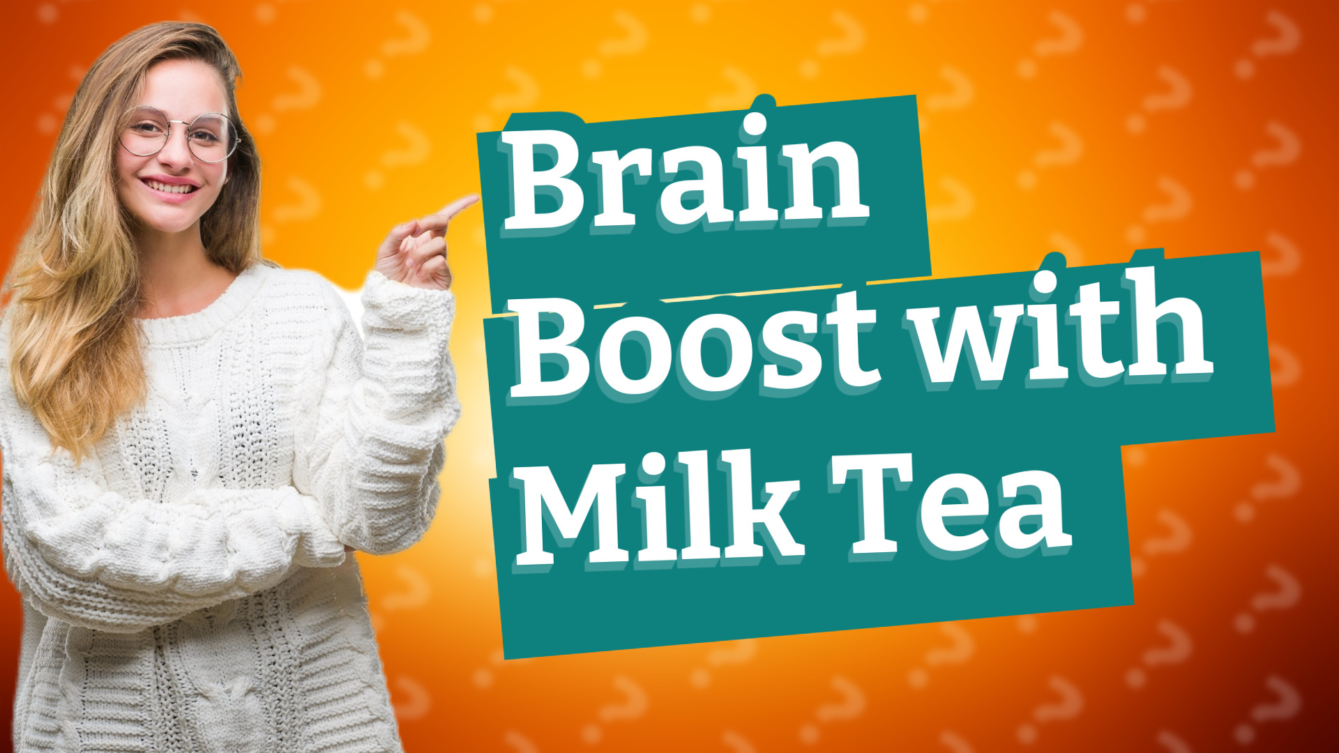 Brain Boost with Milk Tea