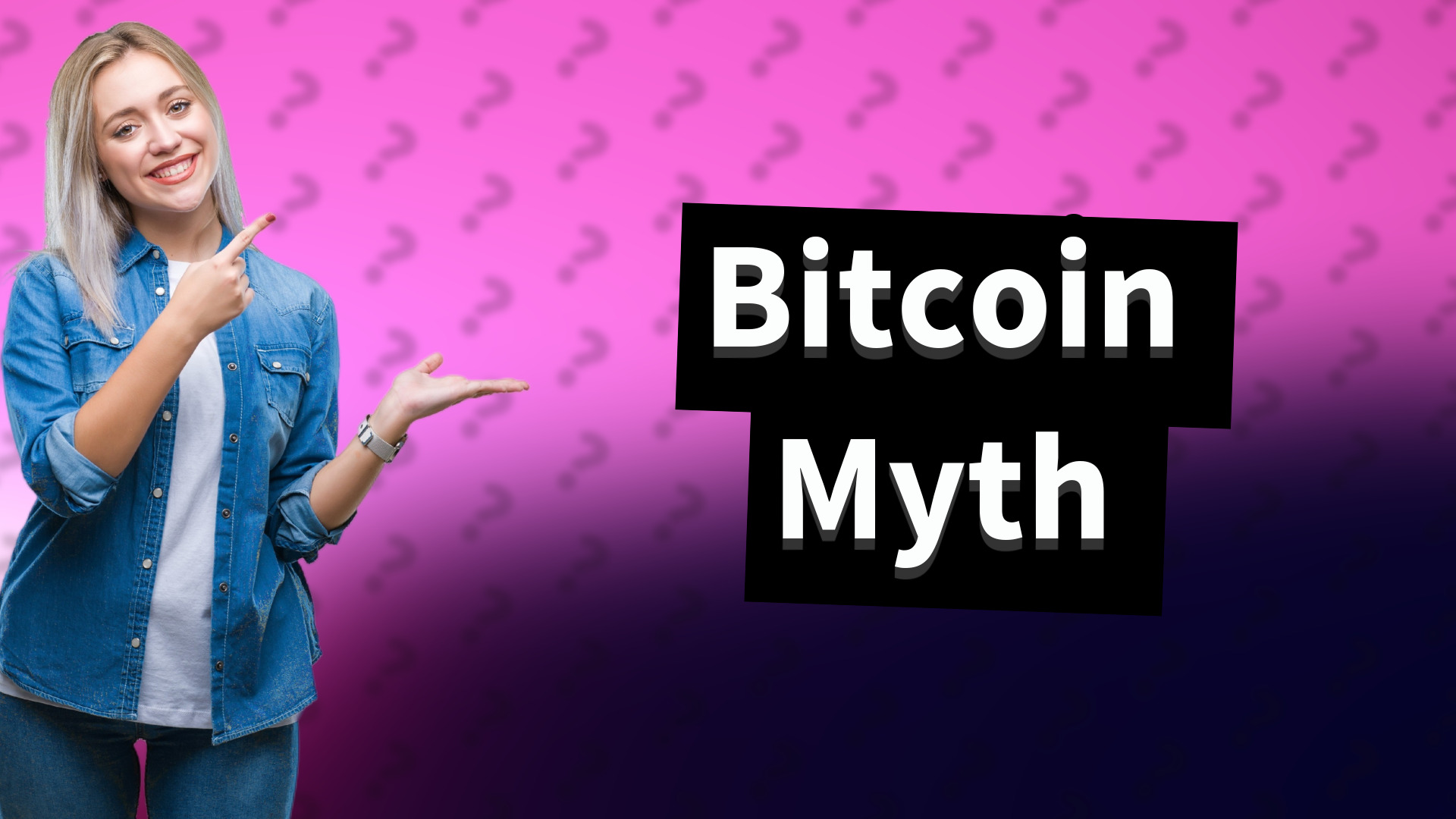 Bitcoin Myth
