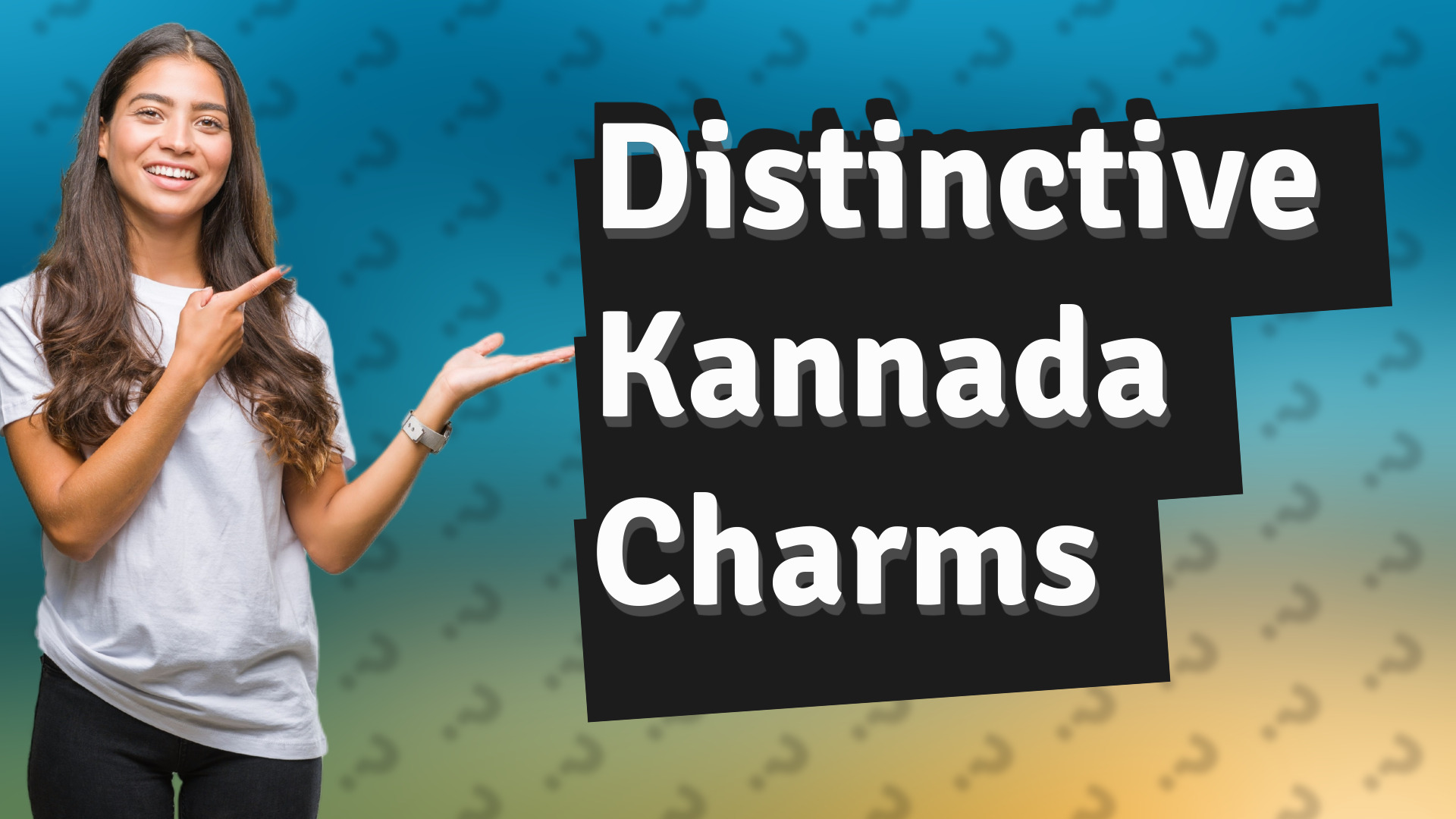 Distinctive Kannada Charms