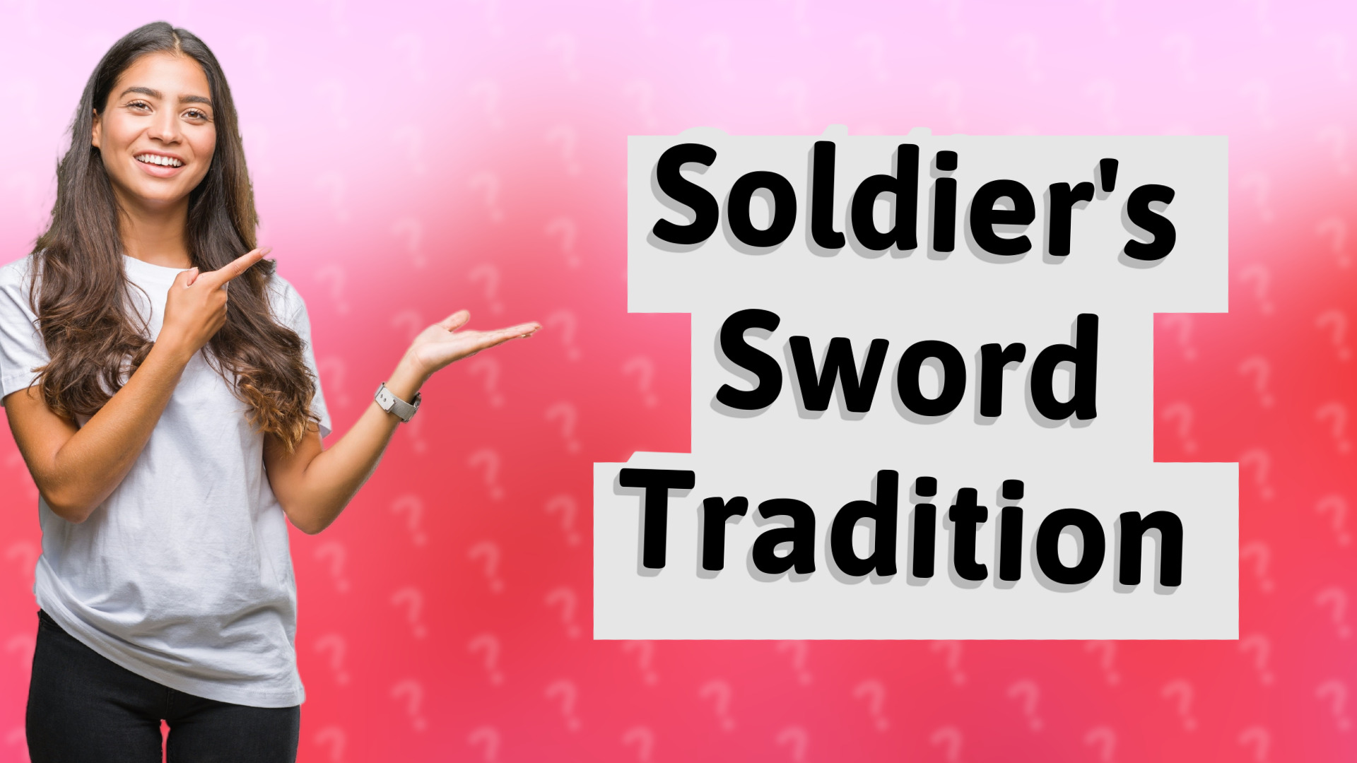 Soldier's Sword Tradition