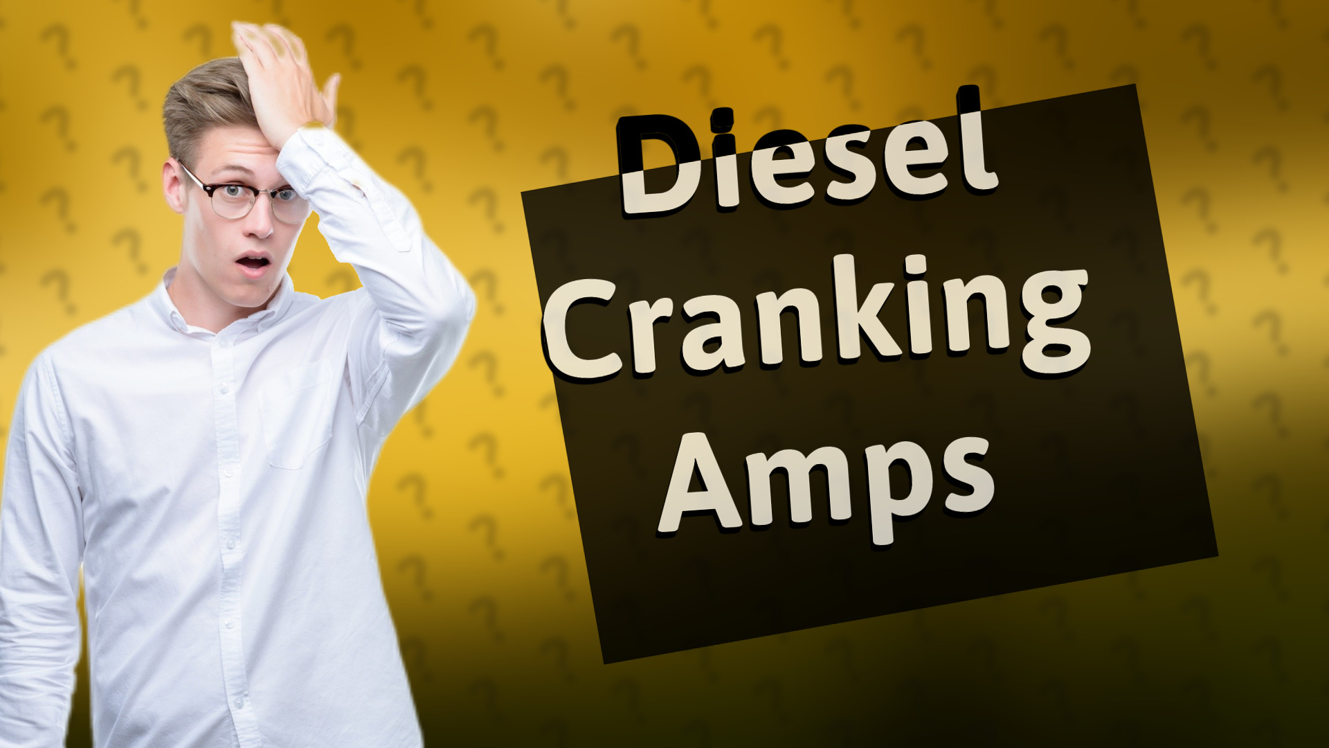 Diesel Cranking Amps