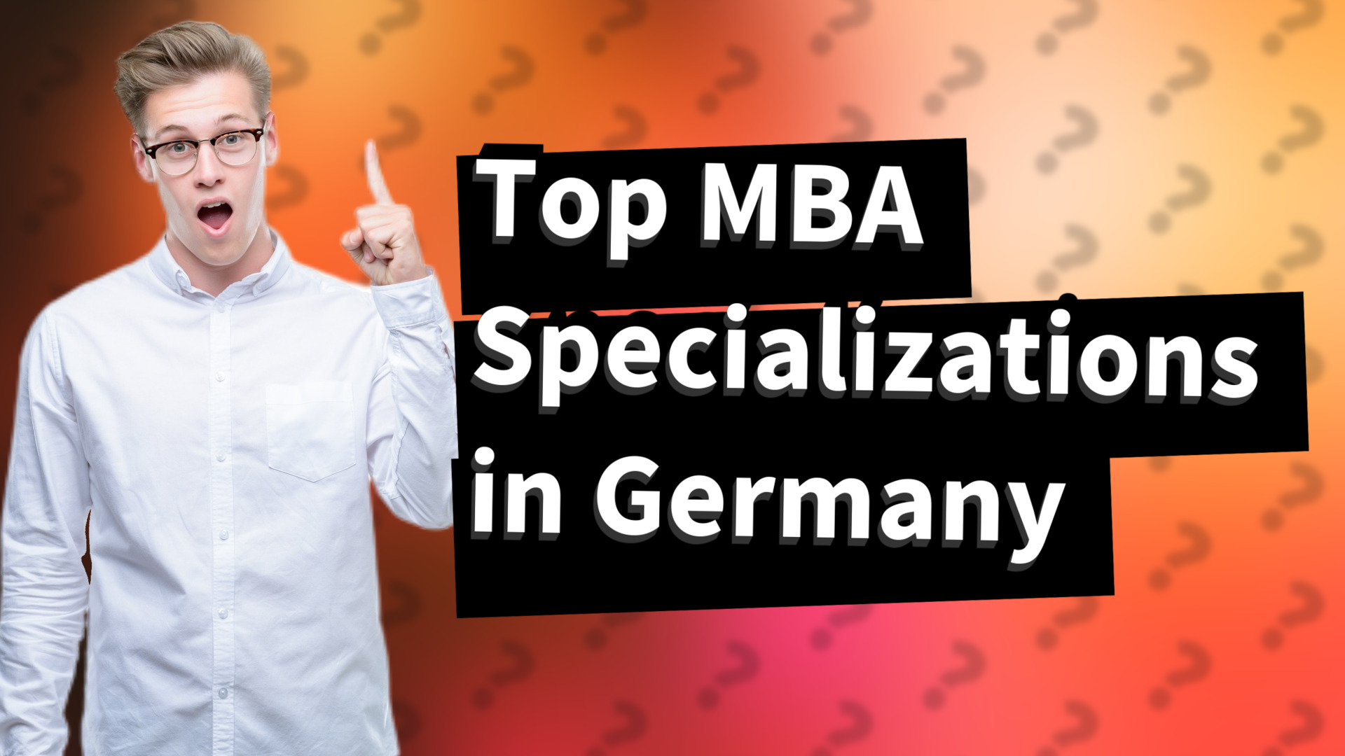 Top MBA Specializations in Germany