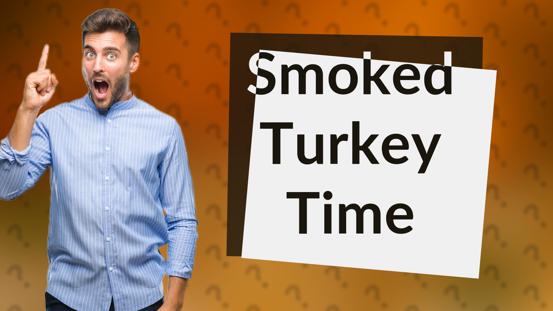 Smoked Turkey Time
