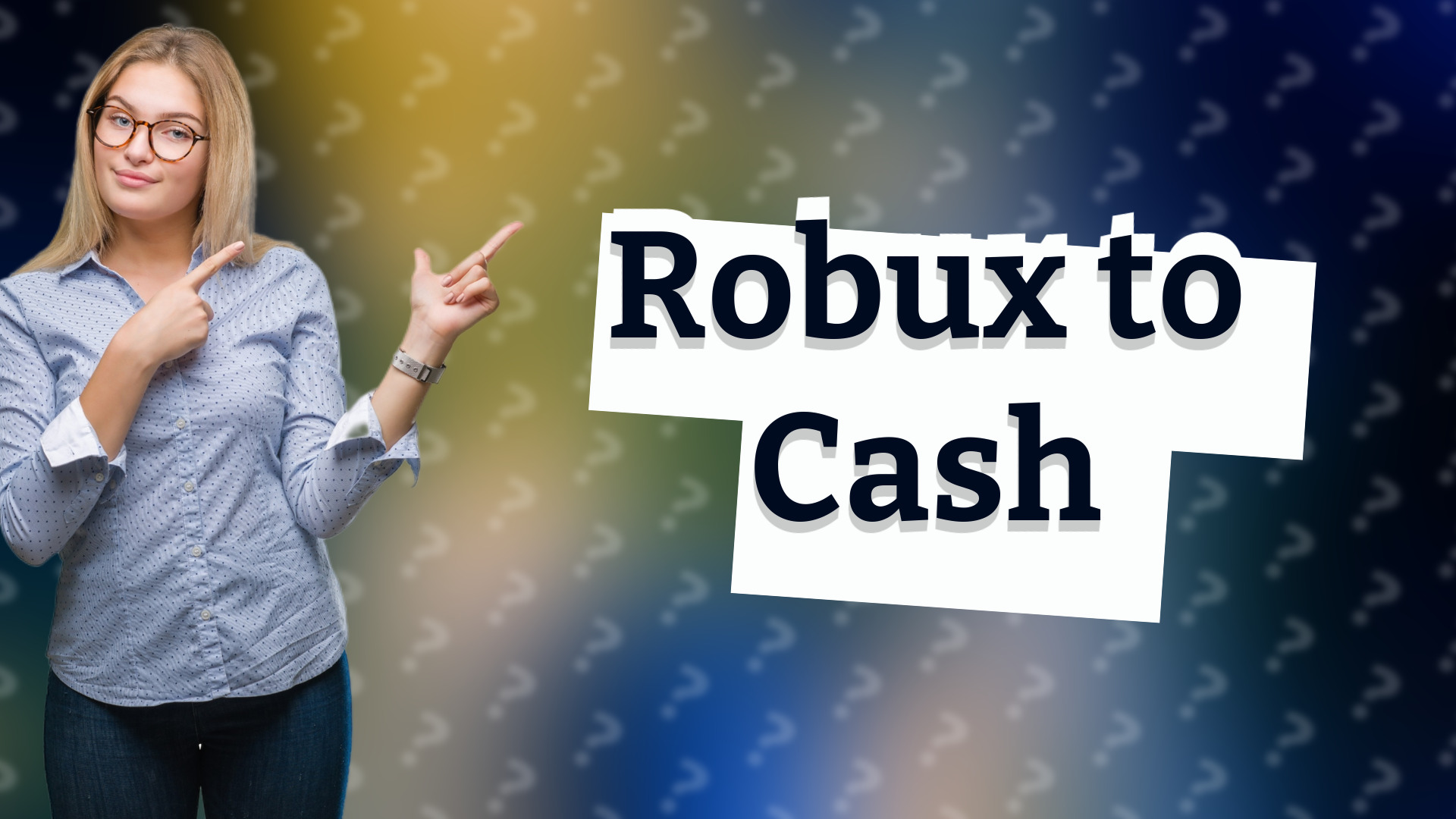 Robux to Cash