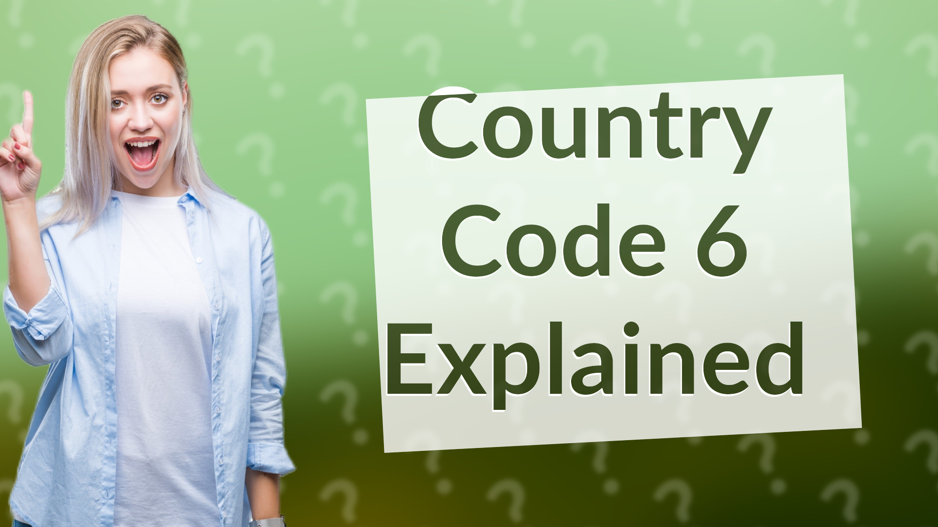 Country Code 6 Explained