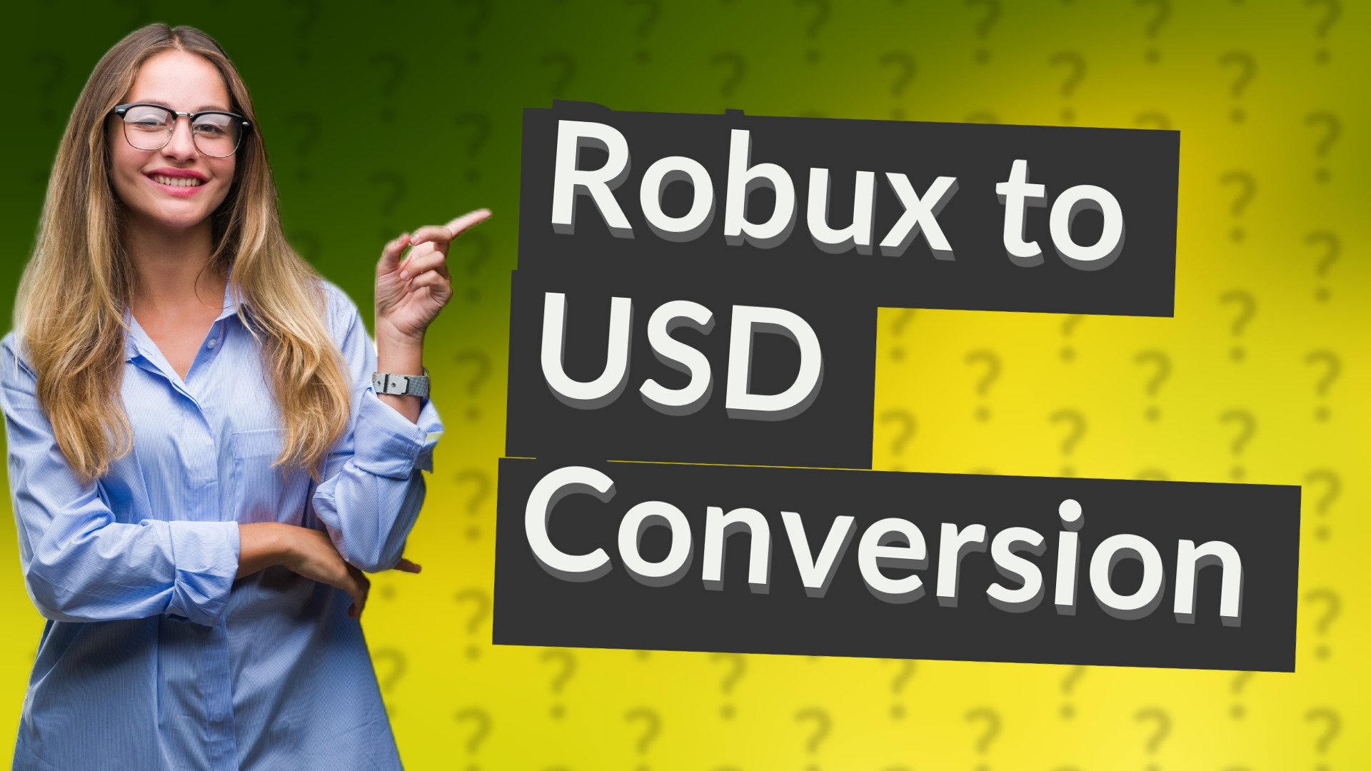 Robux to USD Conversion