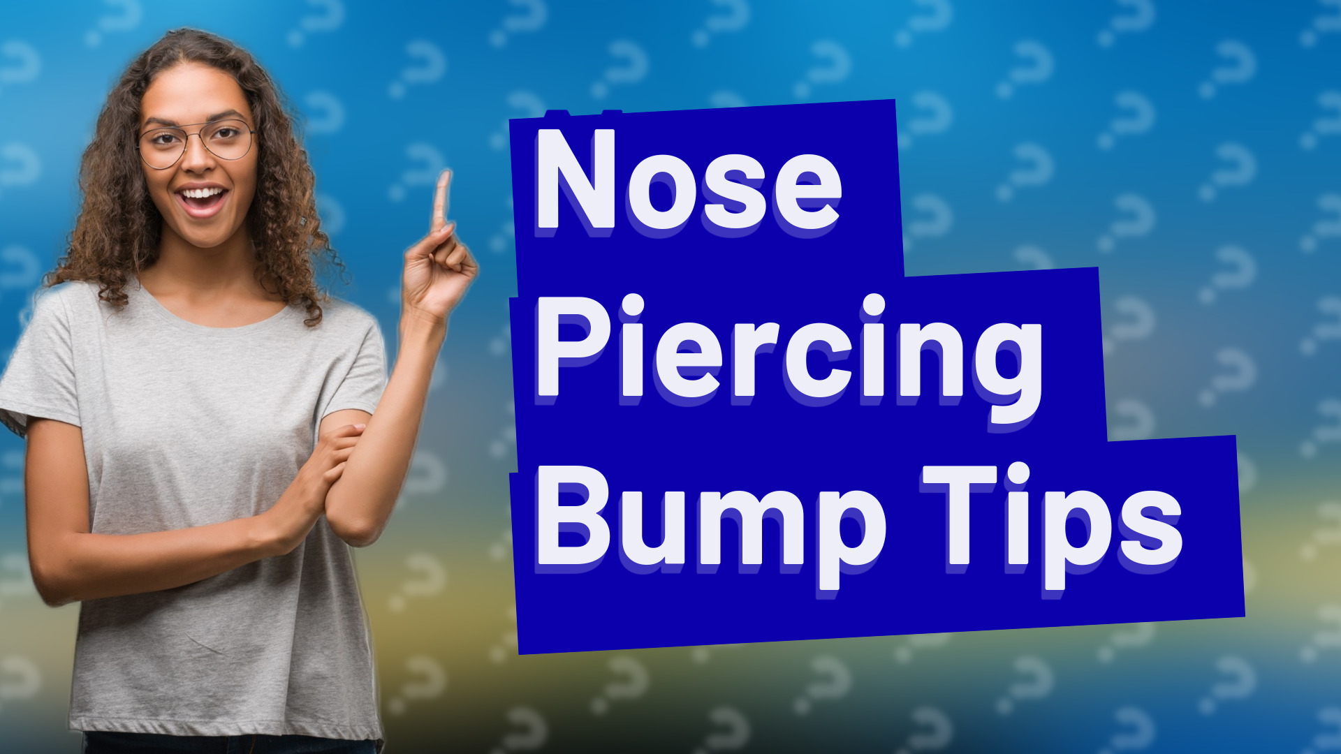 Nose Piercing Bump Tips