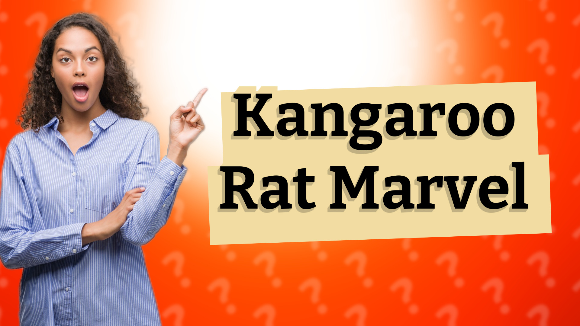 Kangaroo Rat Marvel