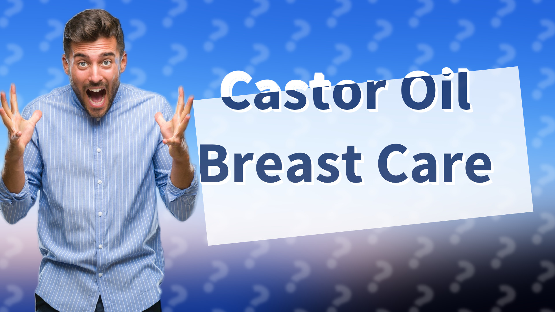 Castor Oil Breast Care