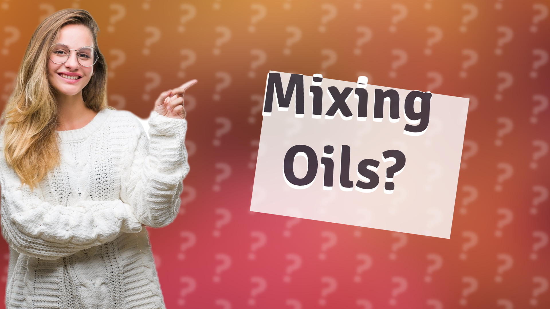 Mixing Oils?