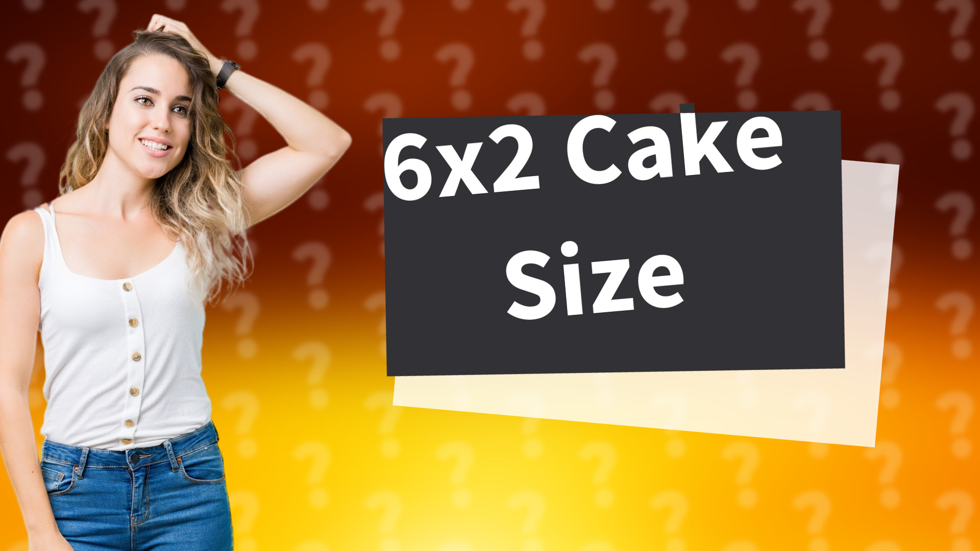 6x2 Cake Size