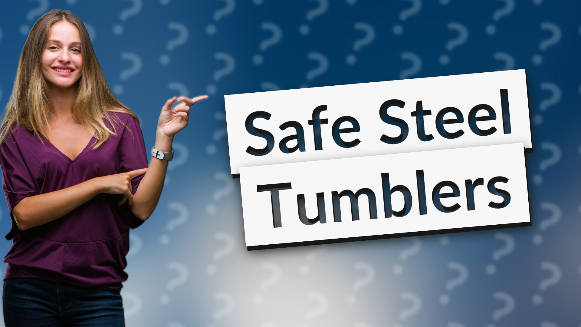 Safe Steel Tumblers