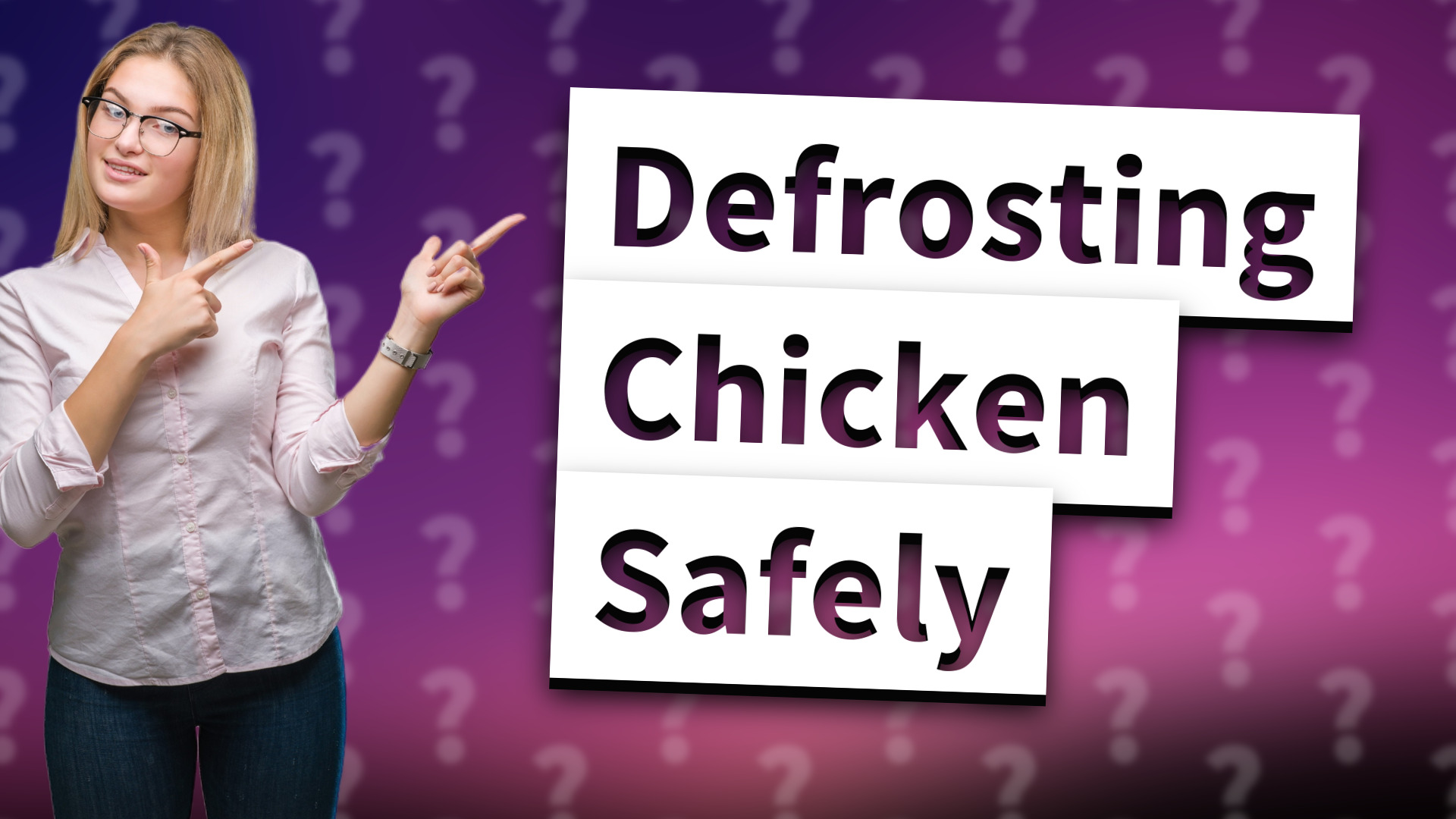 Defrosting Chicken Safely