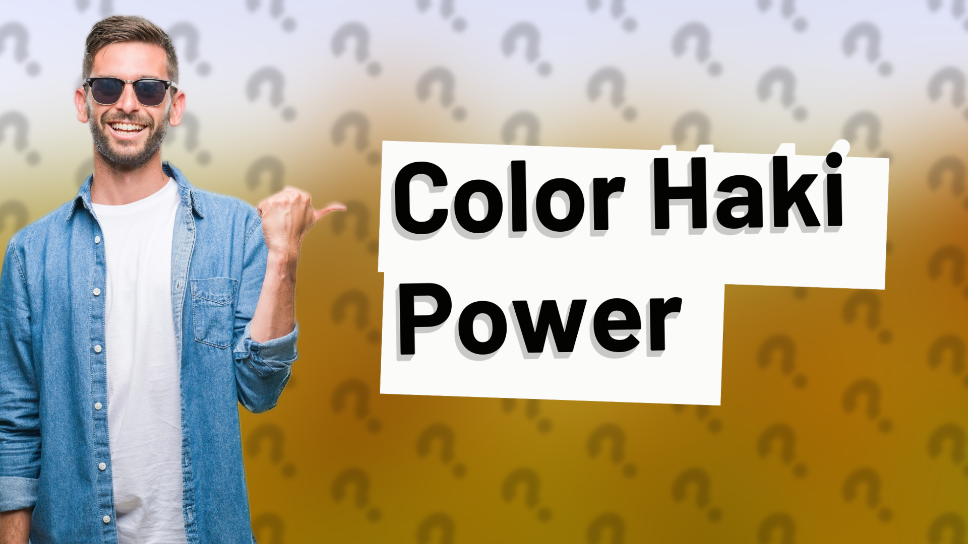 Color Haki Power