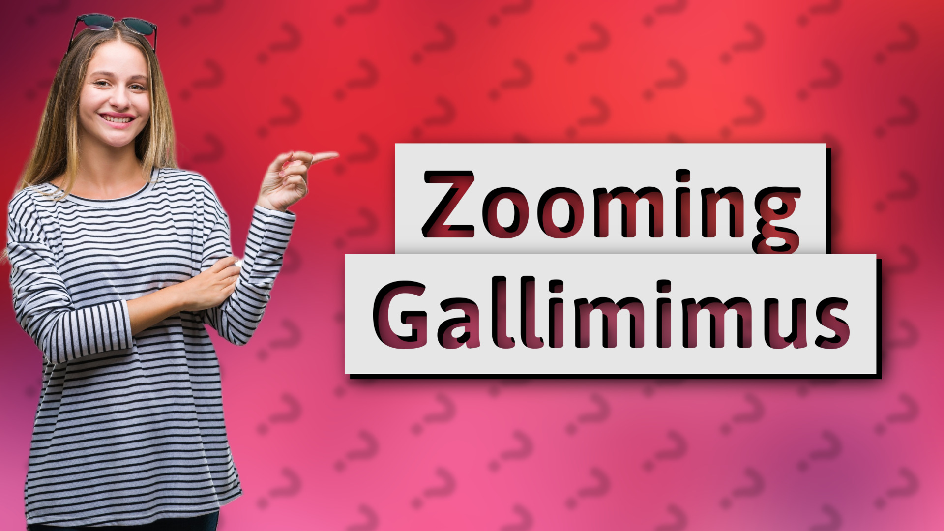 Zooming Gallimimus