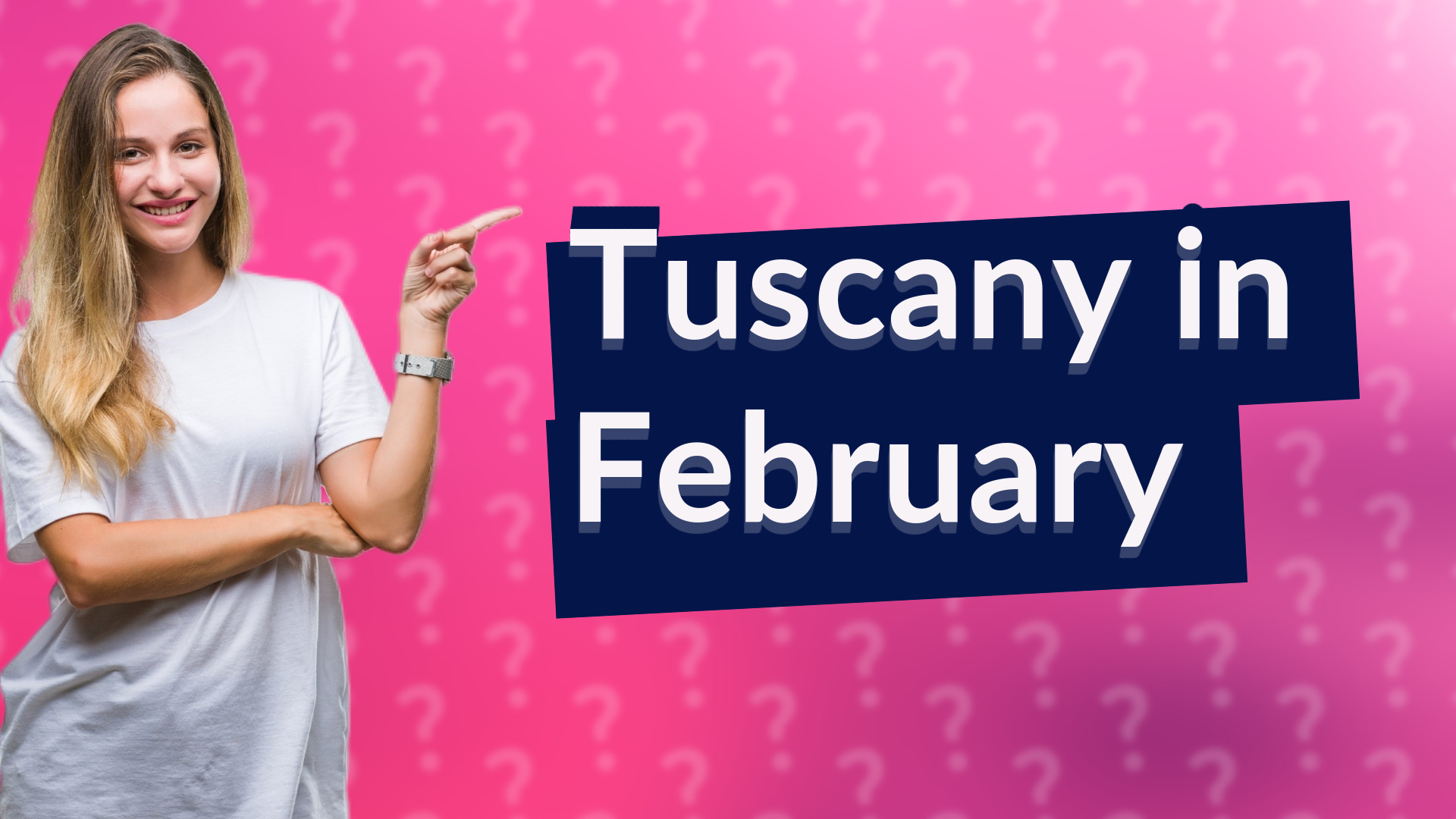 Tuscany in February