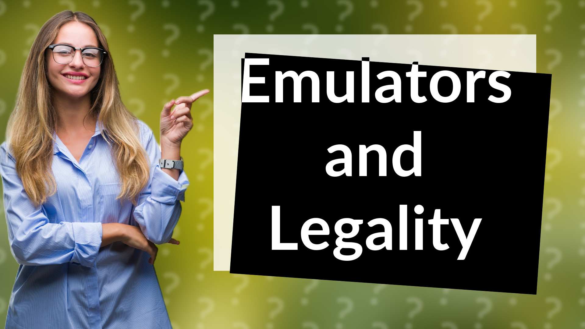 Emulators and Legality