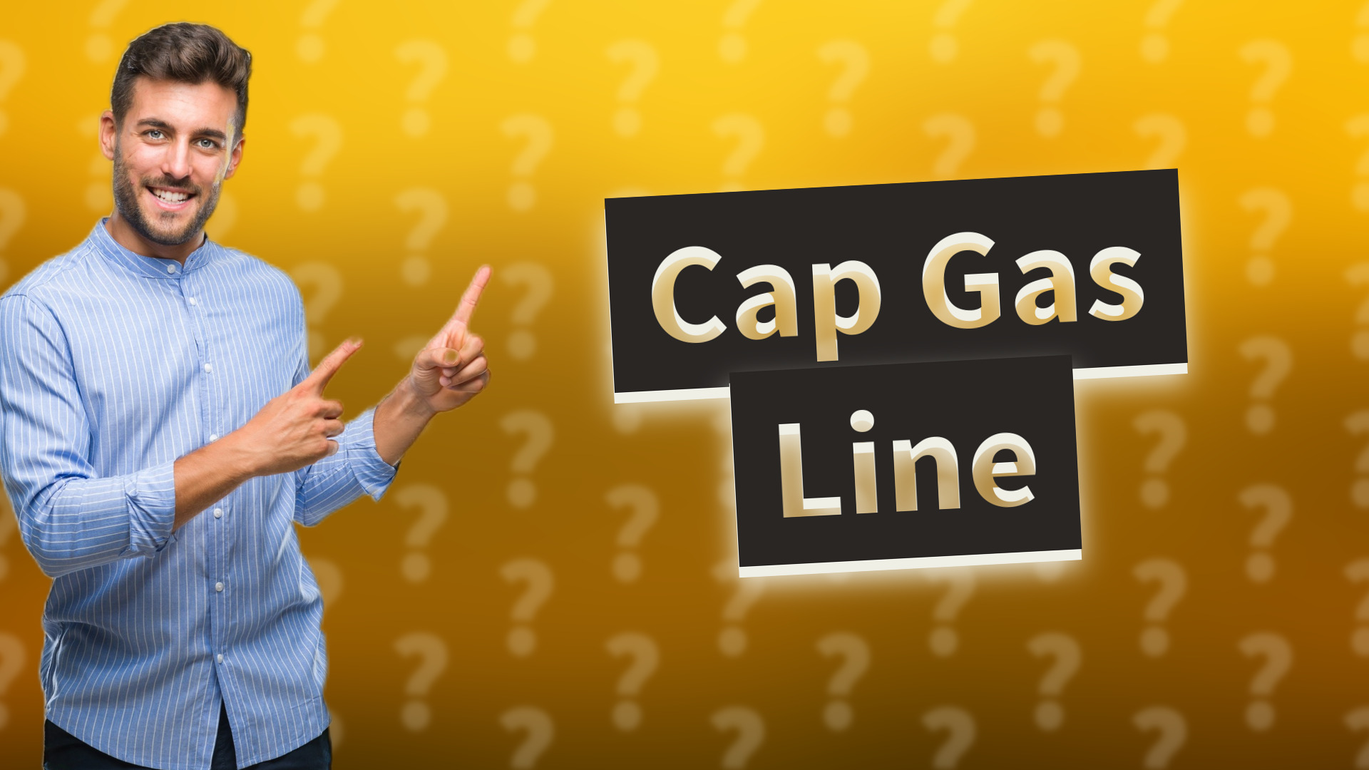 Cap Gas Line