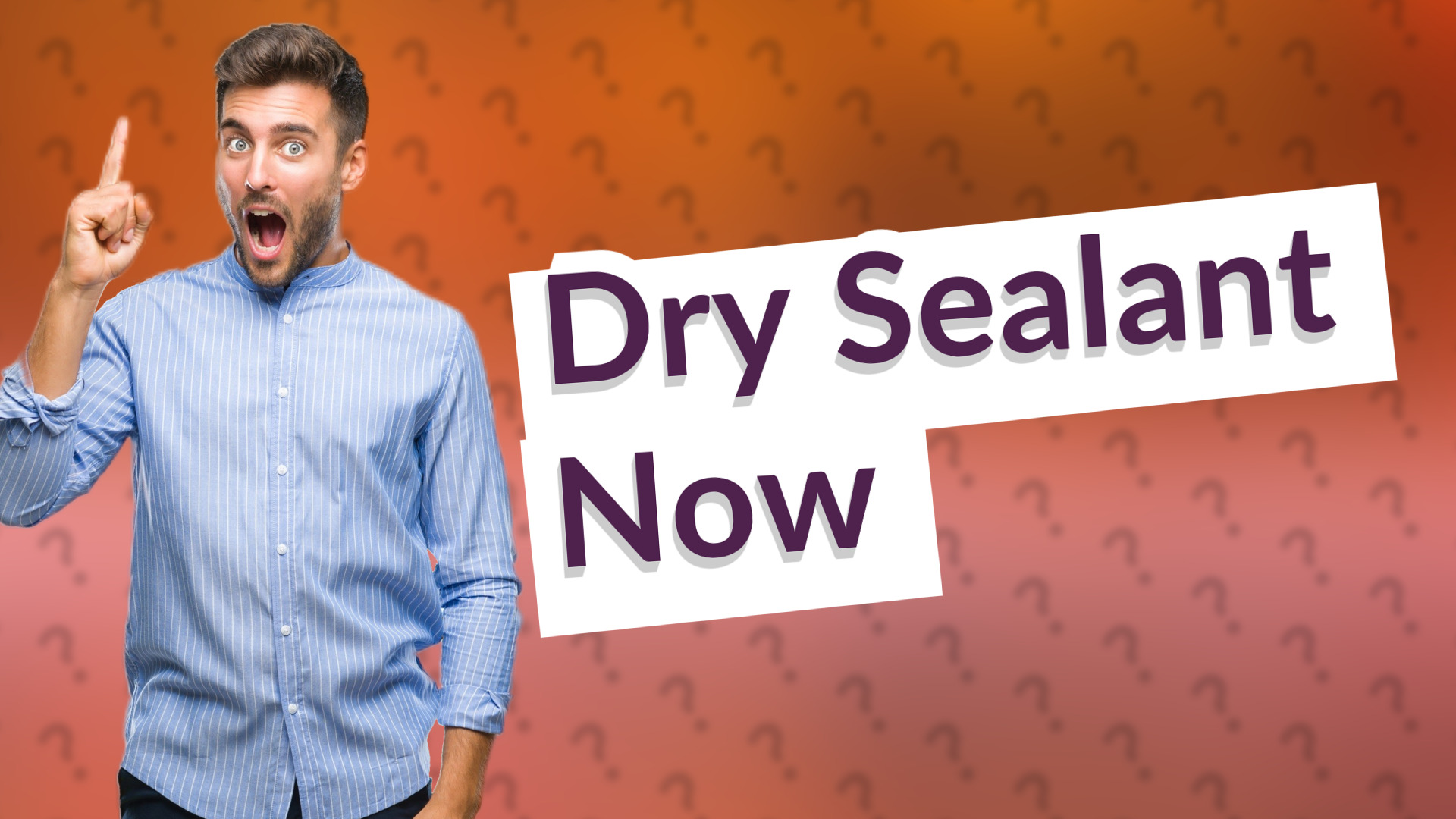 Dry Sealant Now