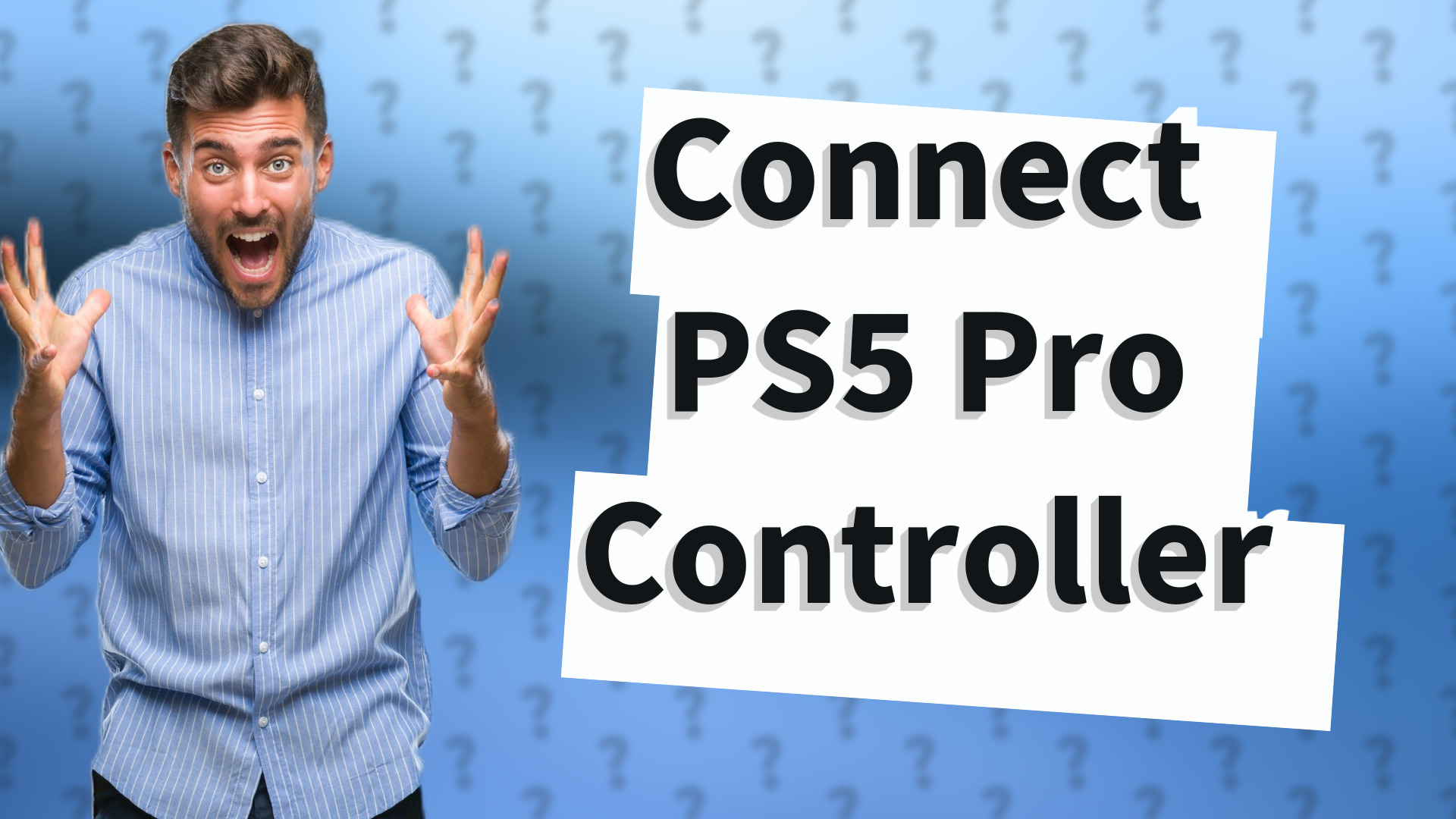 Connect PS5 Pro Controller