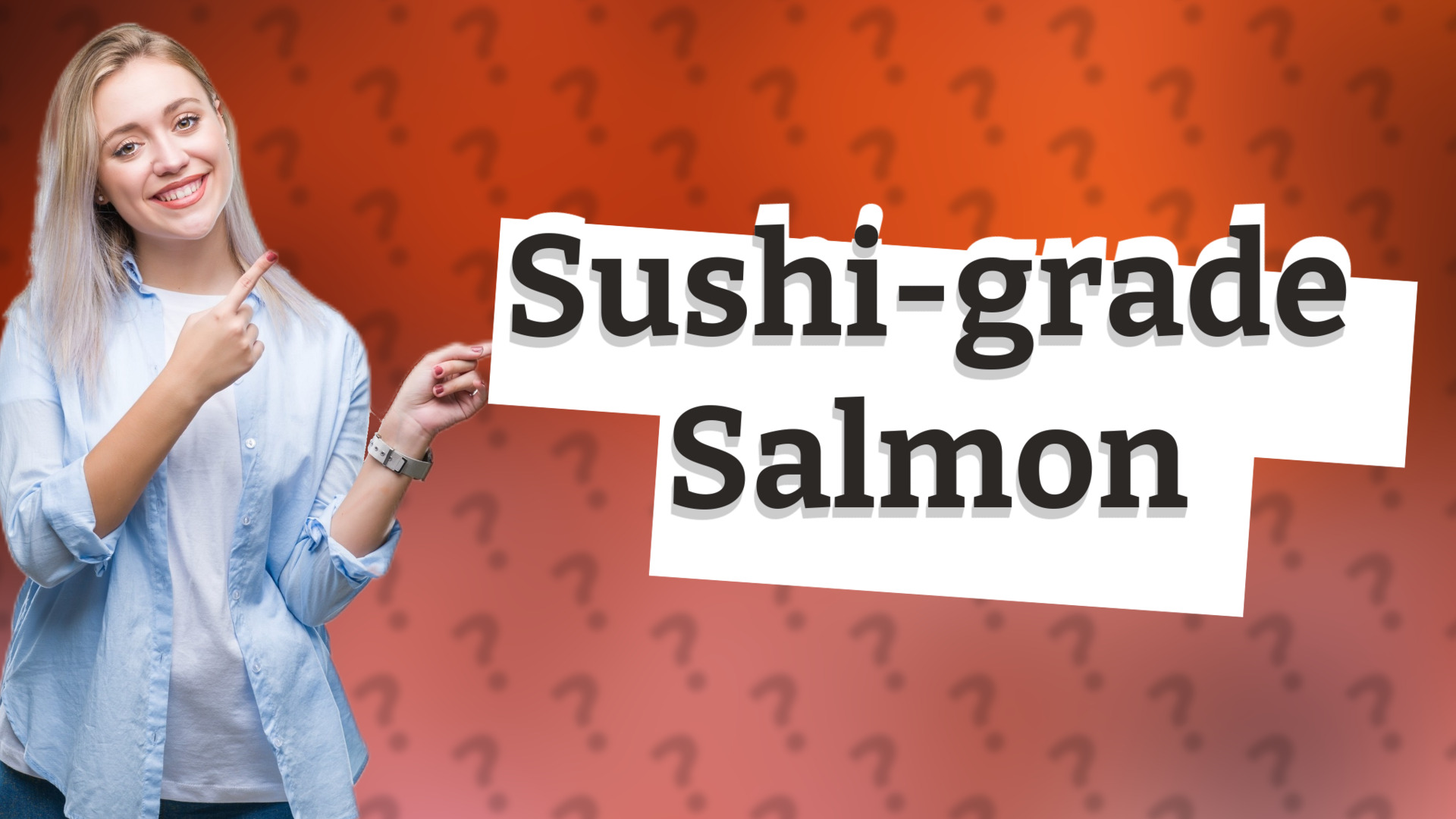 Sushi-grade Salmon
