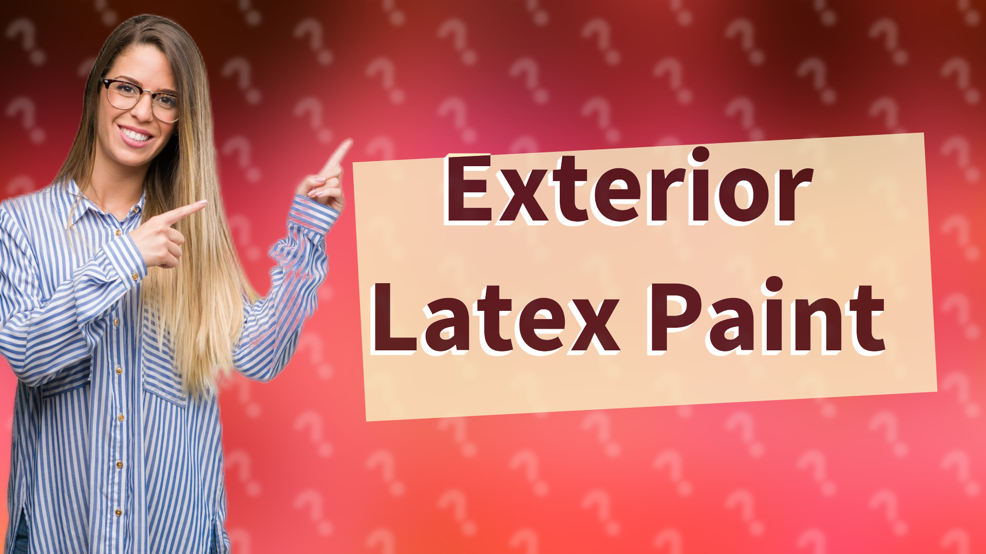 Exterior Latex Paint