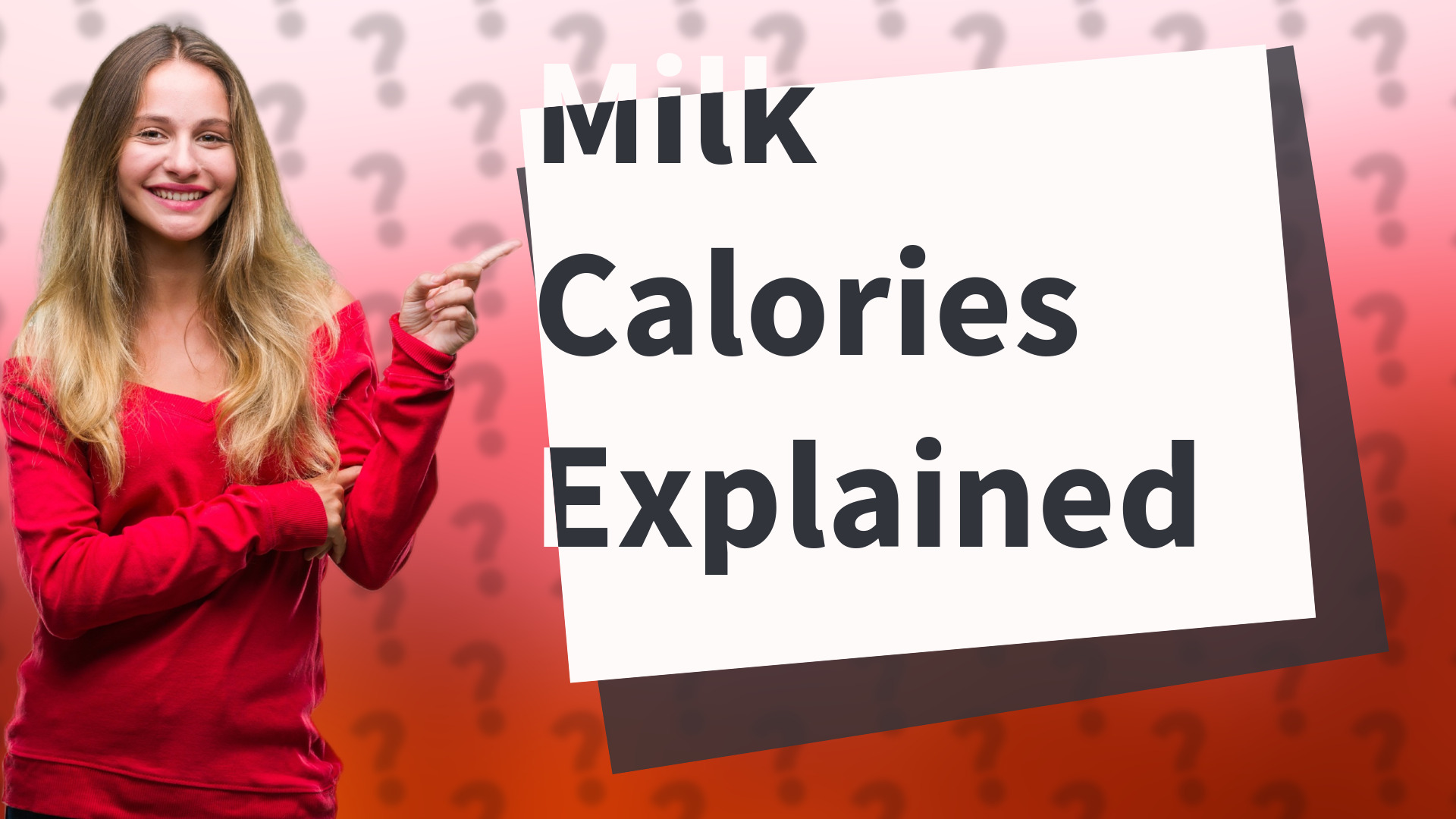 Milk Calories Explained