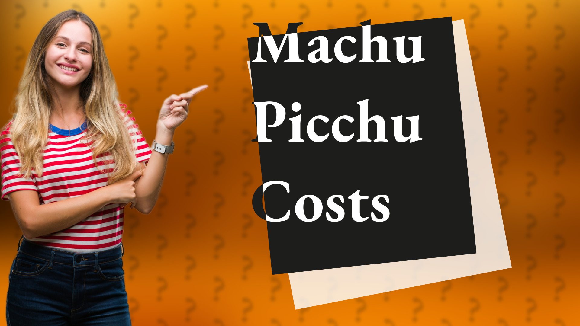 Machu Picchu Costs