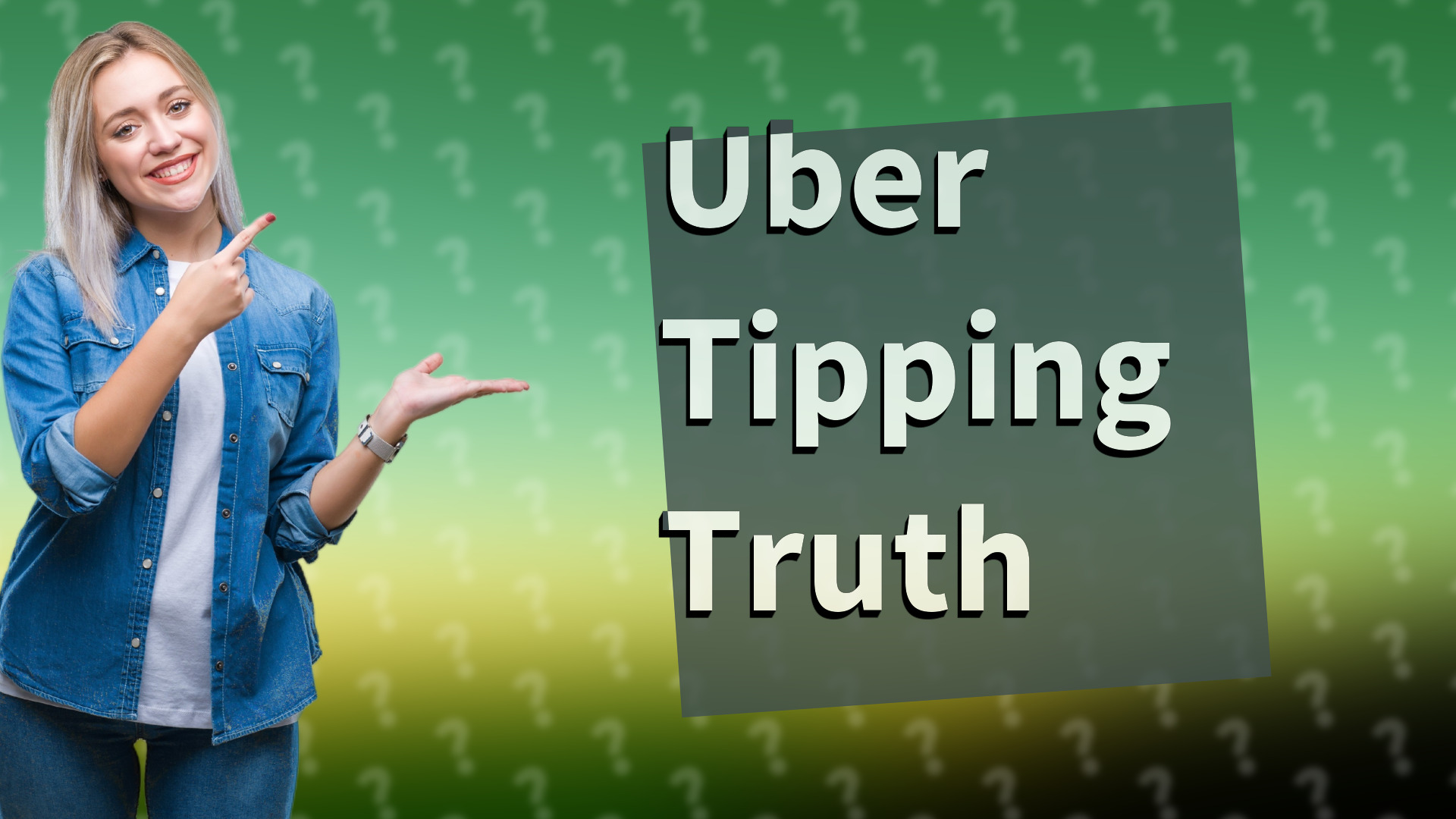 Uber Tipping Truth